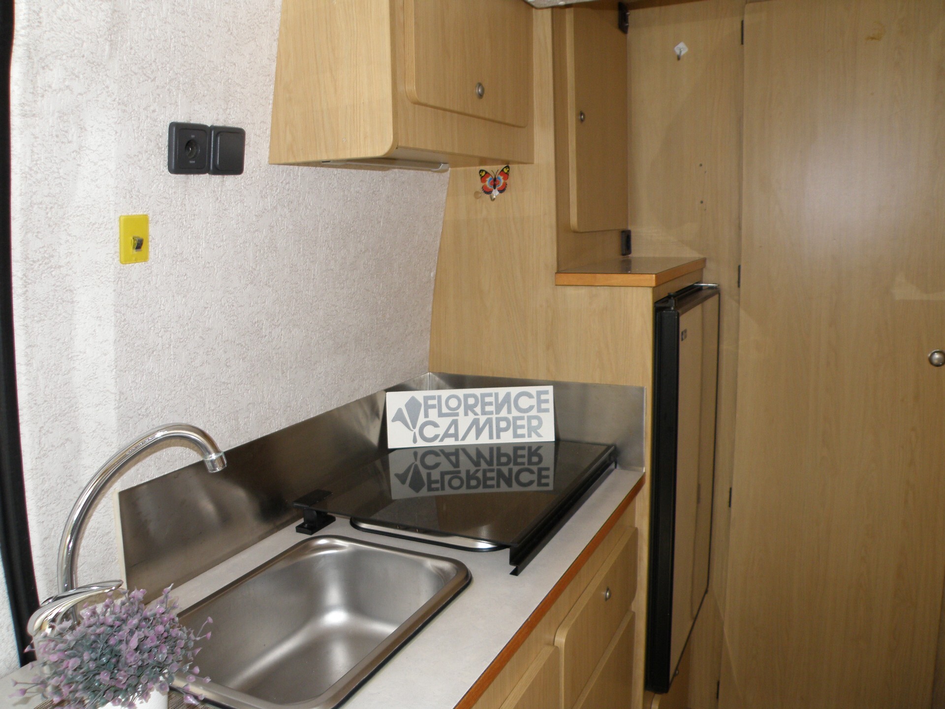 Iveco FLORENCE CAMPER MONDELLO PURO LETTO BASCULAN