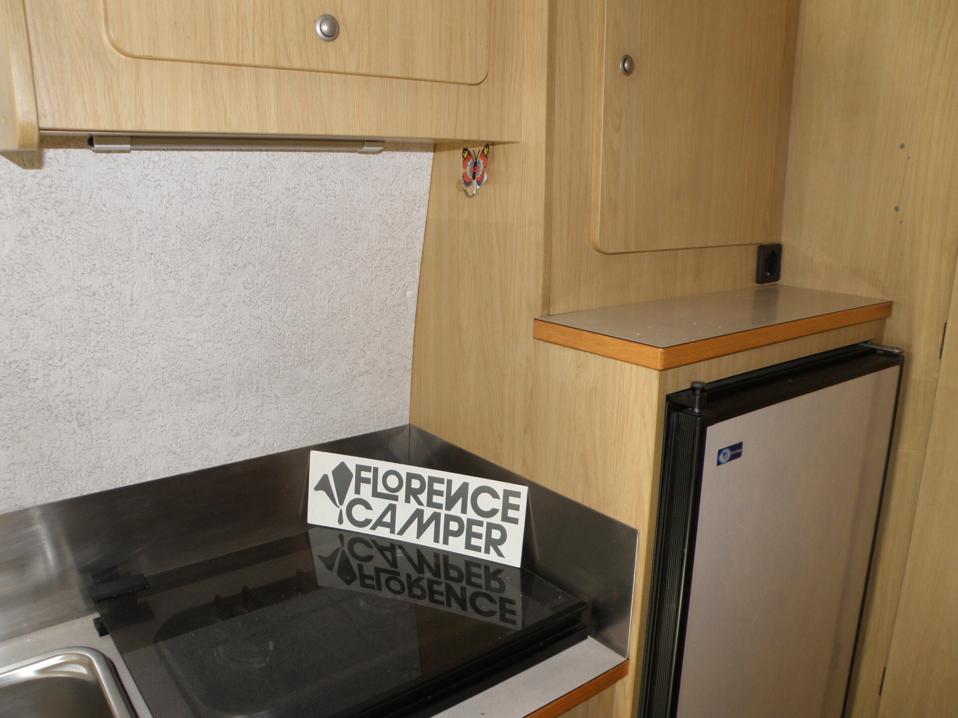 Iveco FLORENCE CAMPER MONDELLO PURO LETTO BASCULAN