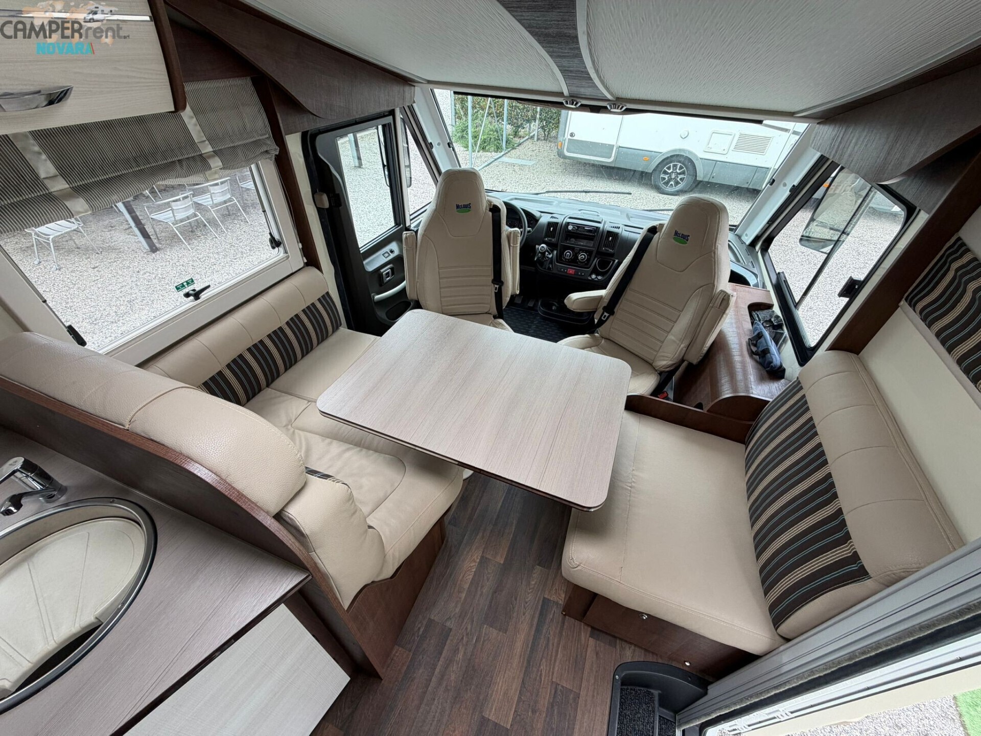 MCLOUIS NESS 73G - MOTORHOME CON LETTI GEMELLI IN 