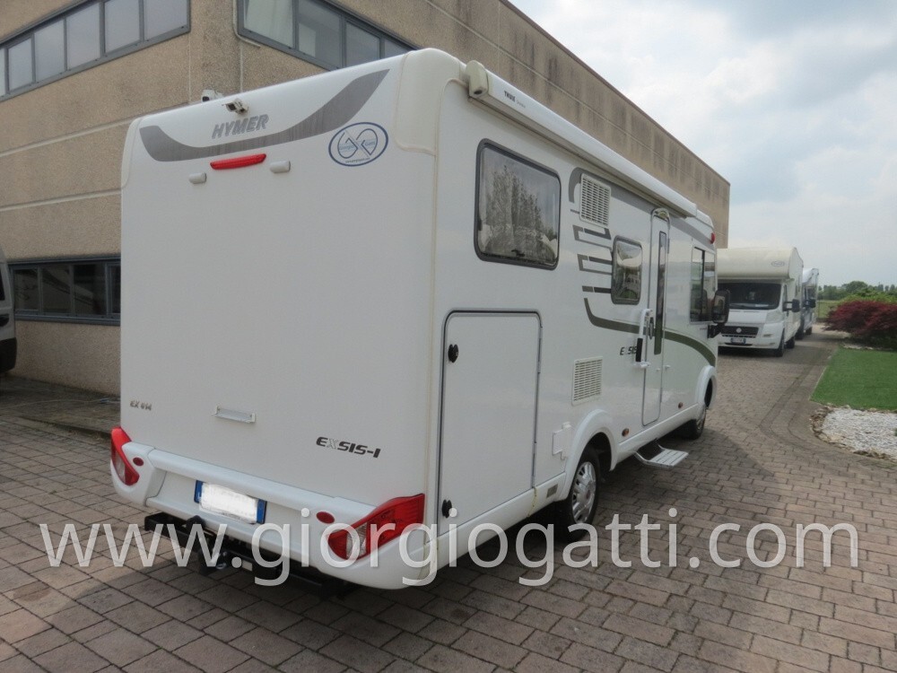 camper Hymer Exsis-i 614 motorhome compatto con ga