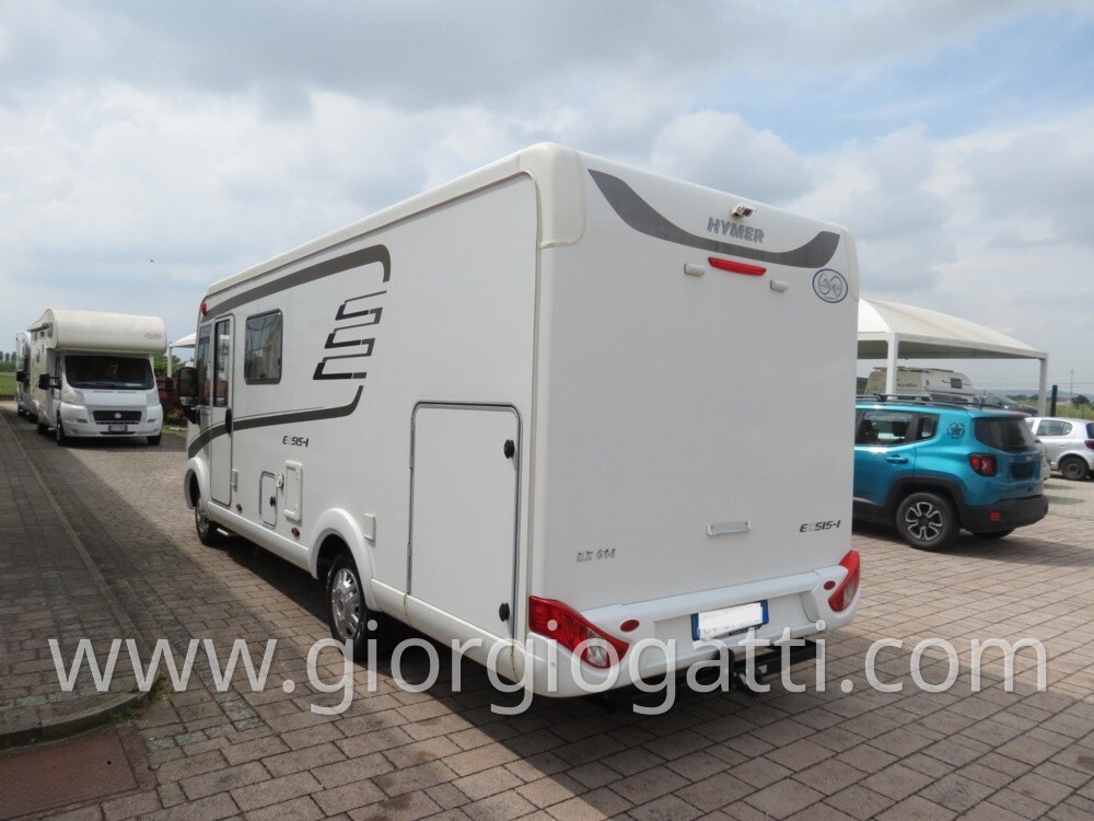 camper Hymer Exsis-i 614 motorhome compatto con ga