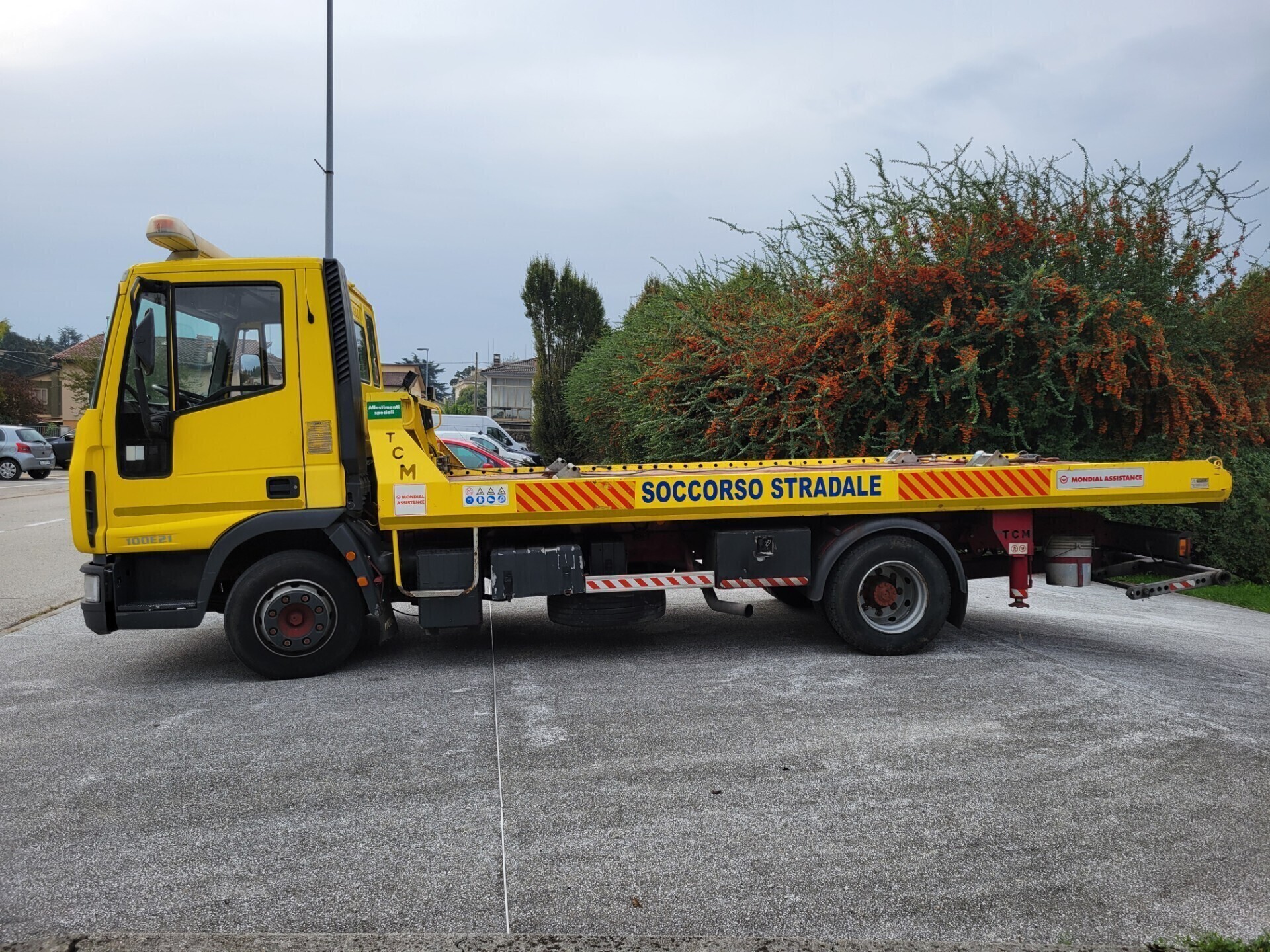 IVECO EUROCARGO 100E21R - SOCCORSO STRADALE - TCM PIANALE - CARROATTREZZI - GANCIO E BRACCIO - dettaglio 3