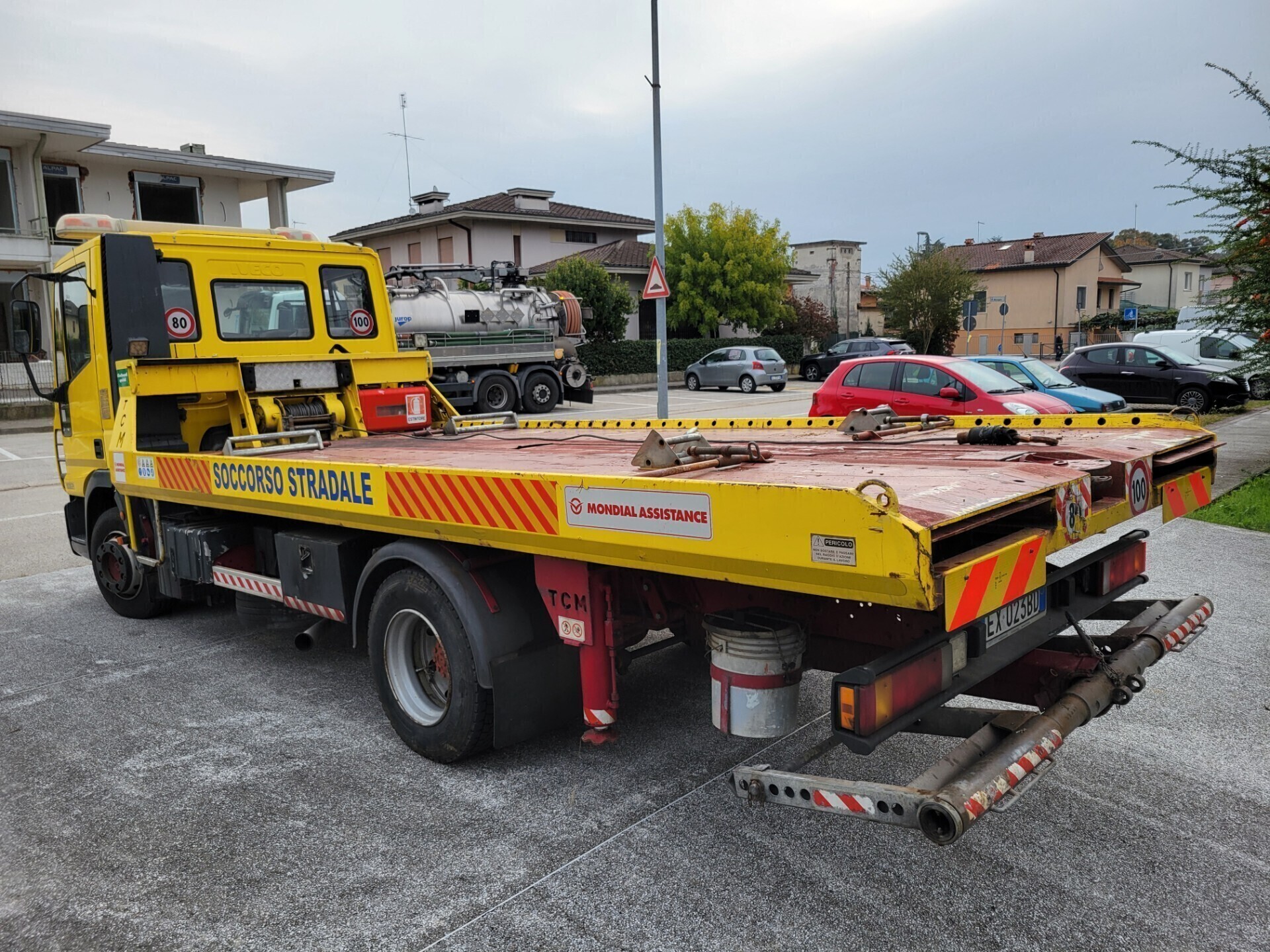IVECO EUROCARGO 100E21R - SOCCORSO STRADALE - TCM PIANALE - CARROATTREZZI - GANCIO E BRACCIO - dettaglio 4