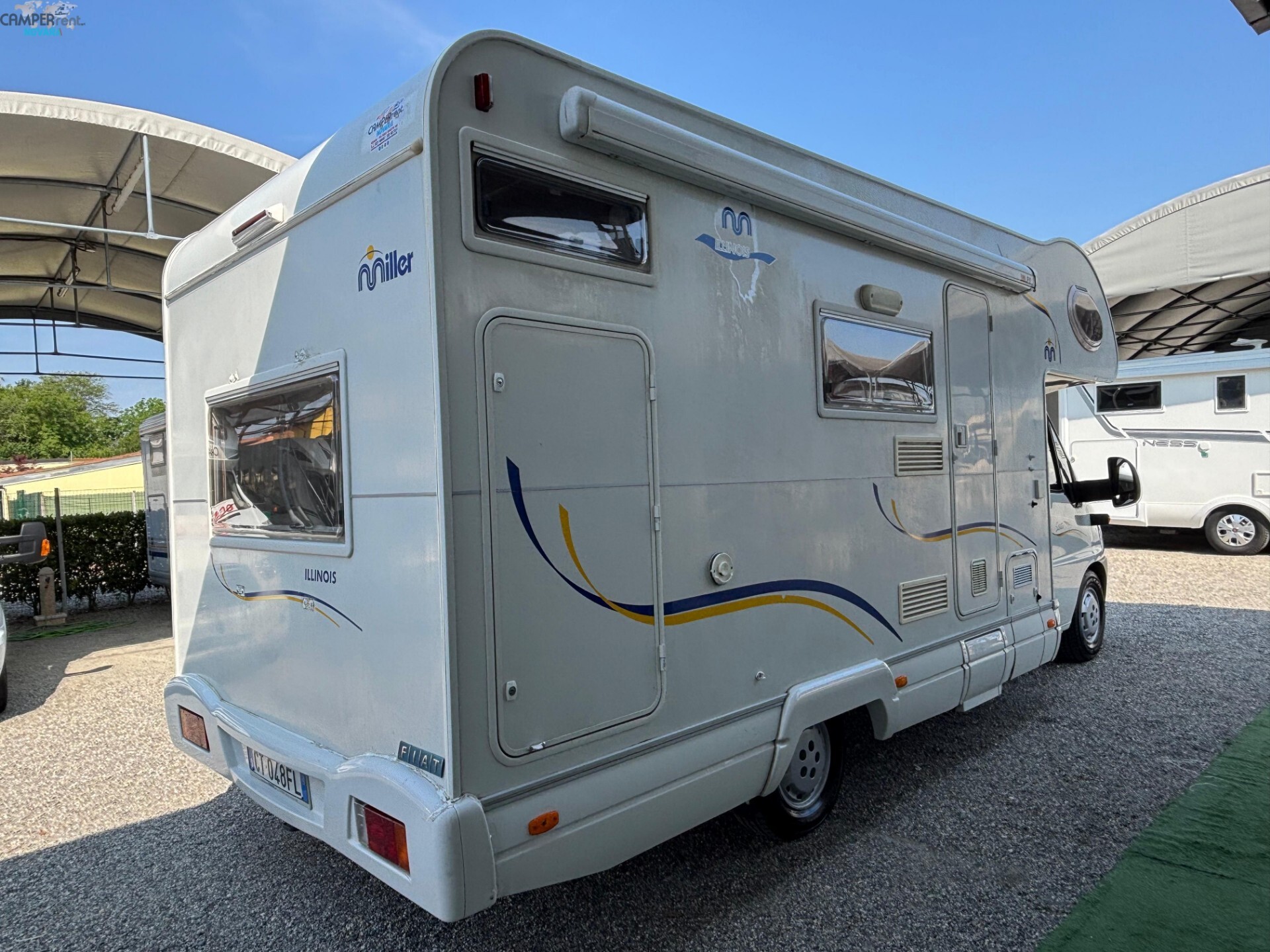 MILLER ILLINOIS STATES - MANSARDATO CON LETTI A CA