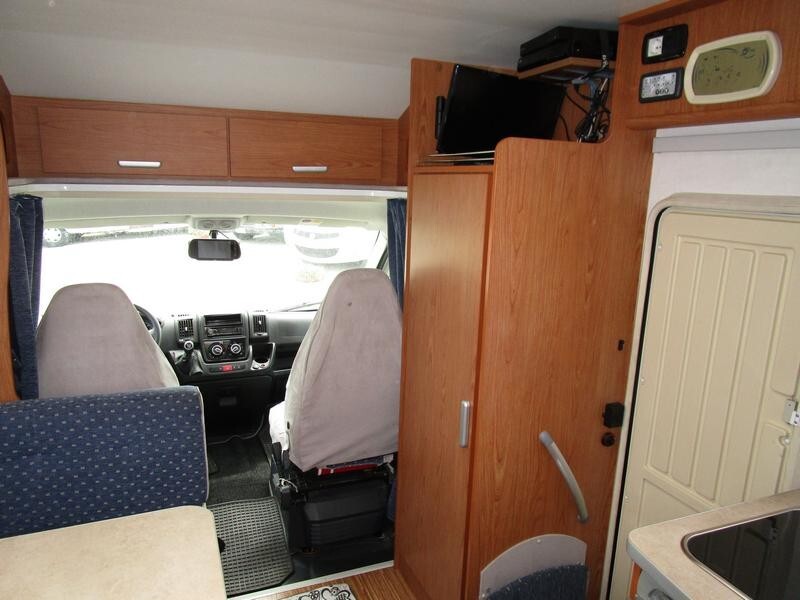 Rimor BluCamp Sky20 6,48m letto basso e portamoto