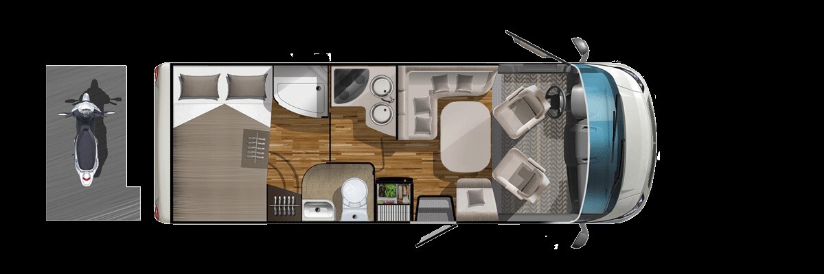 LAIKA ECOVIP 690 FULL OPTIONAL 150 CV 699 CM GARAG