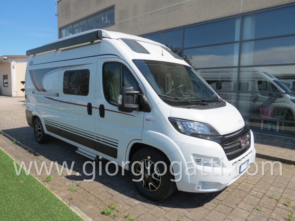 CAMPER PURO BURSTNER ELISEO C 600 CON TETTO A SOFF