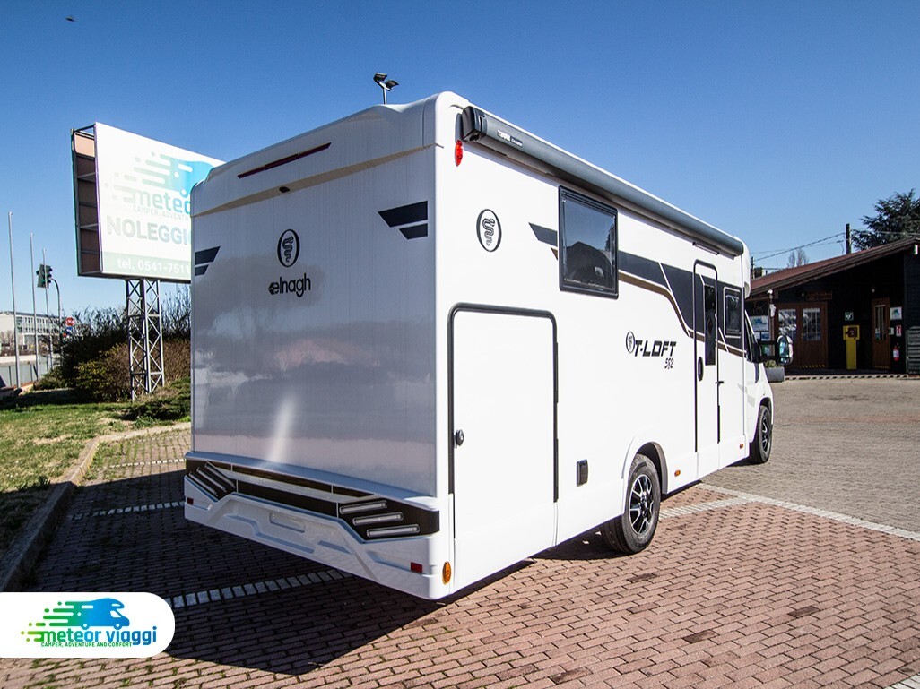 Camper Semintegrale 4 posti Elnagh T-Loft 582 - Le