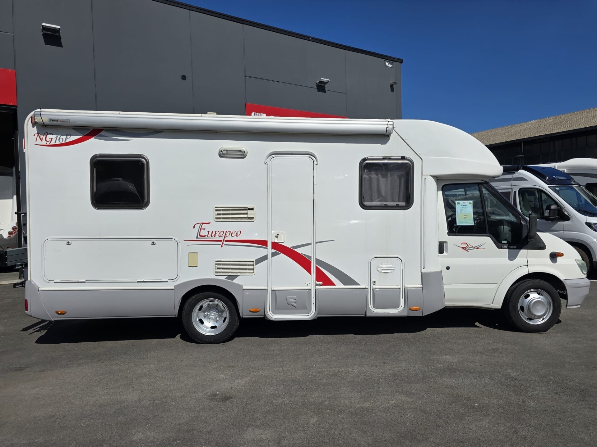 Rimor NG 16 P CAMPER SEMINTEGRALE CON PORTAMOTO