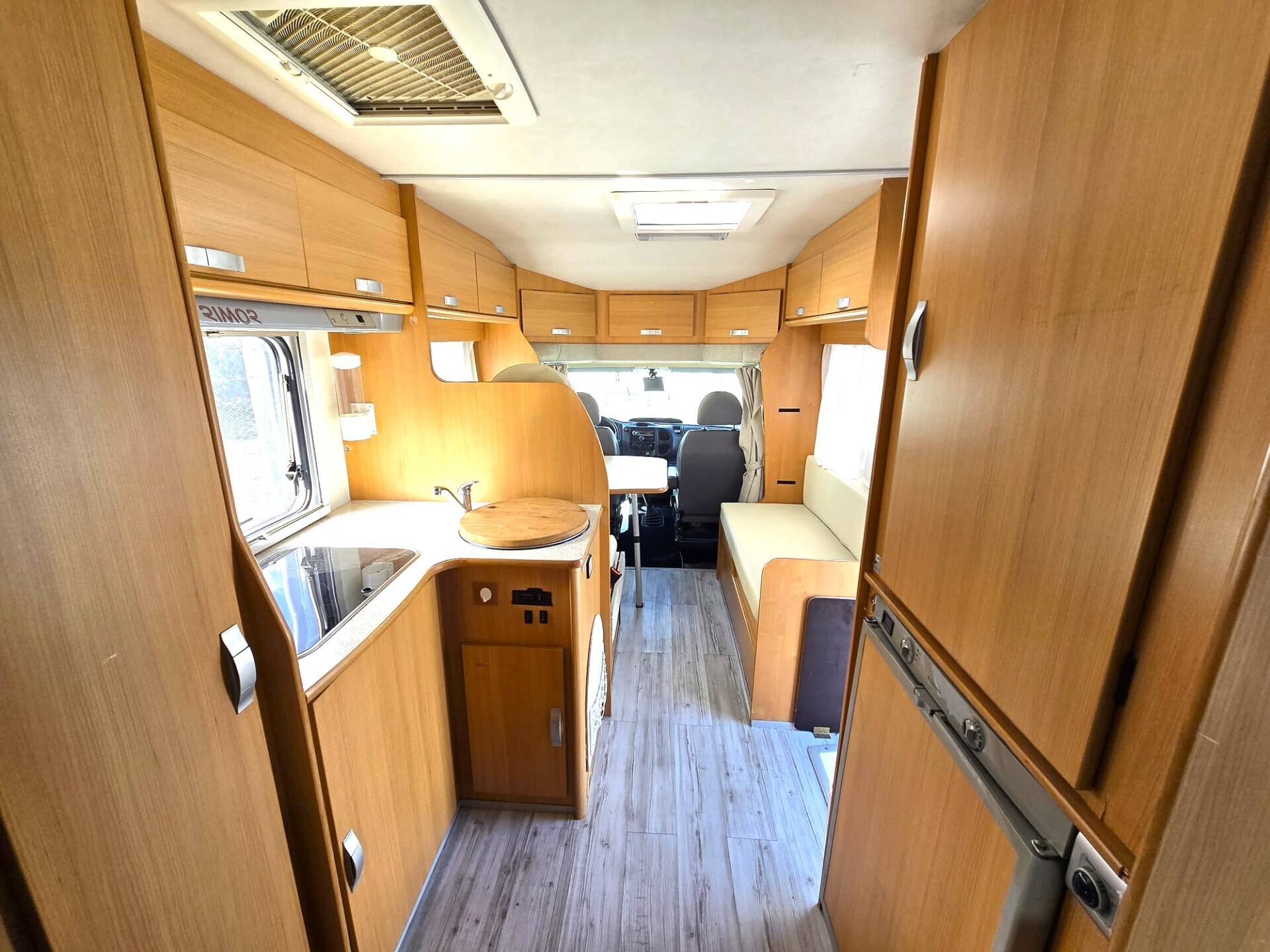 Rimor NG 16 P CAMPER SEMINTEGRALE CON PORTAMOTO