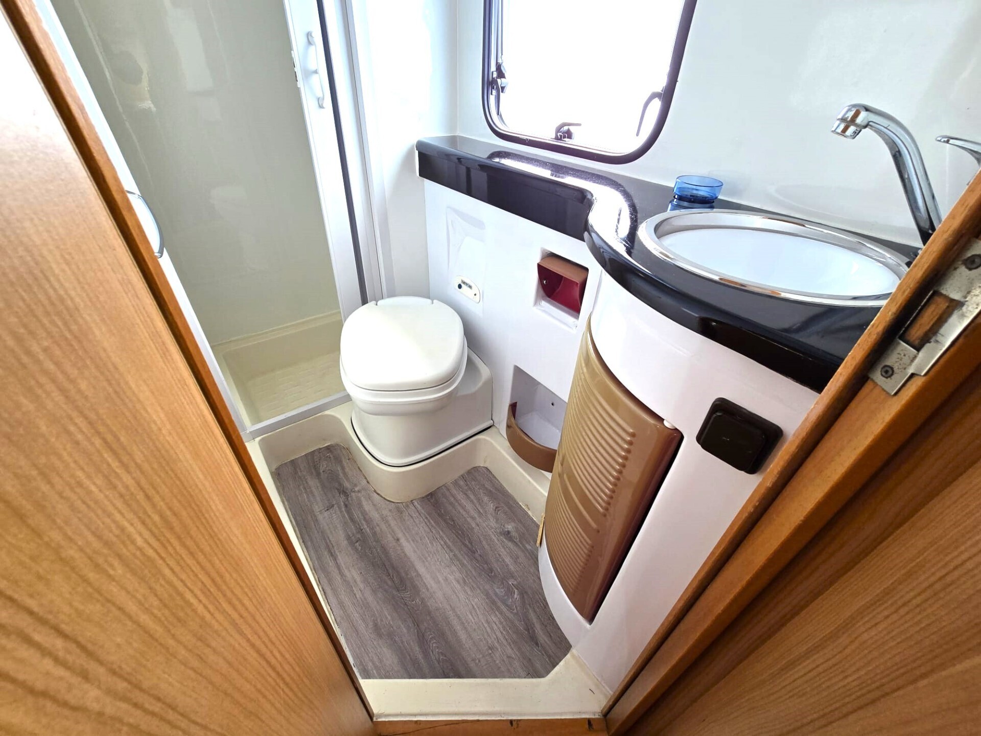 Rimor NG 16 P CAMPER SEMINTEGRALE CON PORTAMOTO