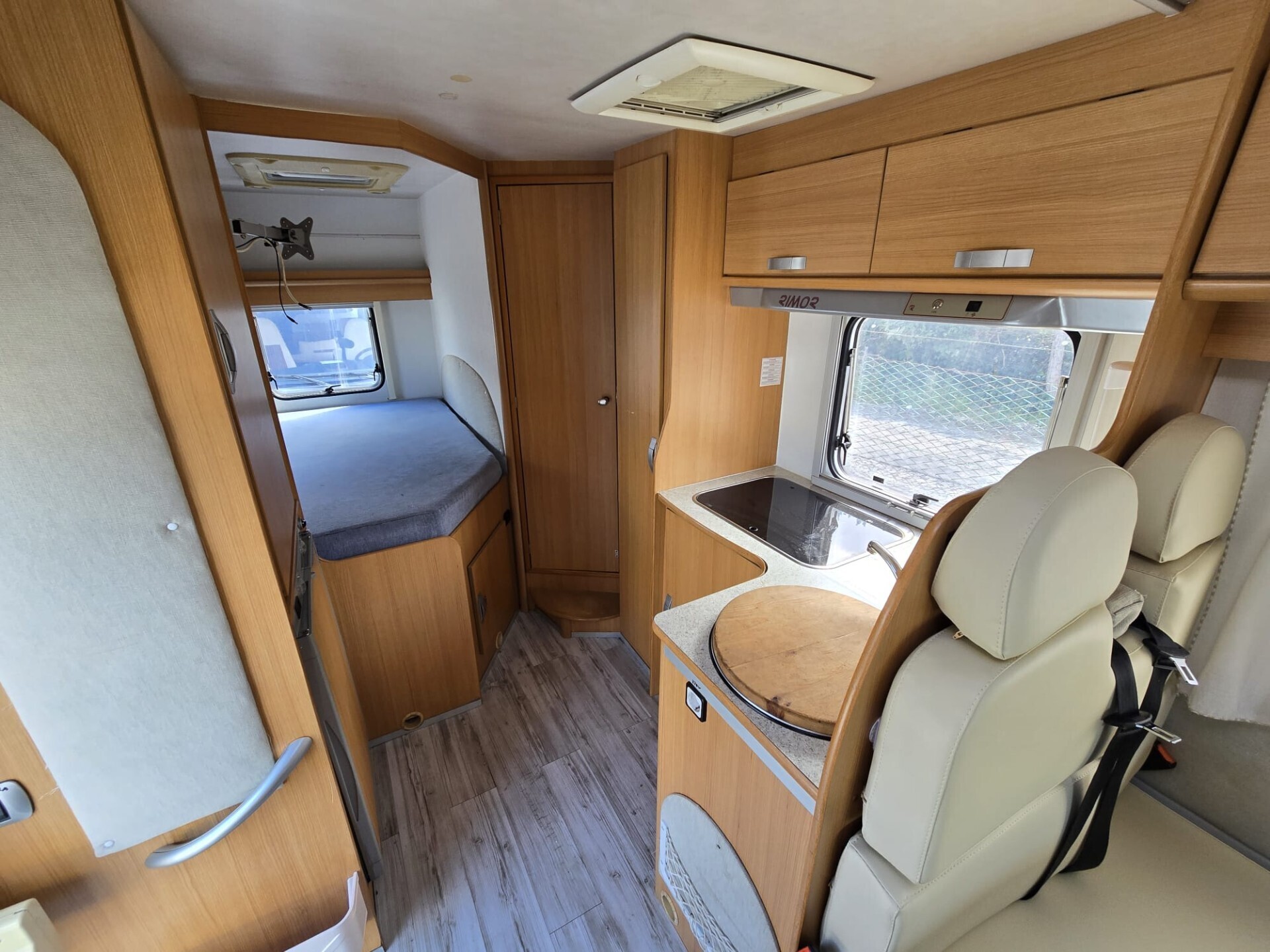 Rimor NG 16 P CAMPER SEMINTEGRALE CON PORTAMOTO