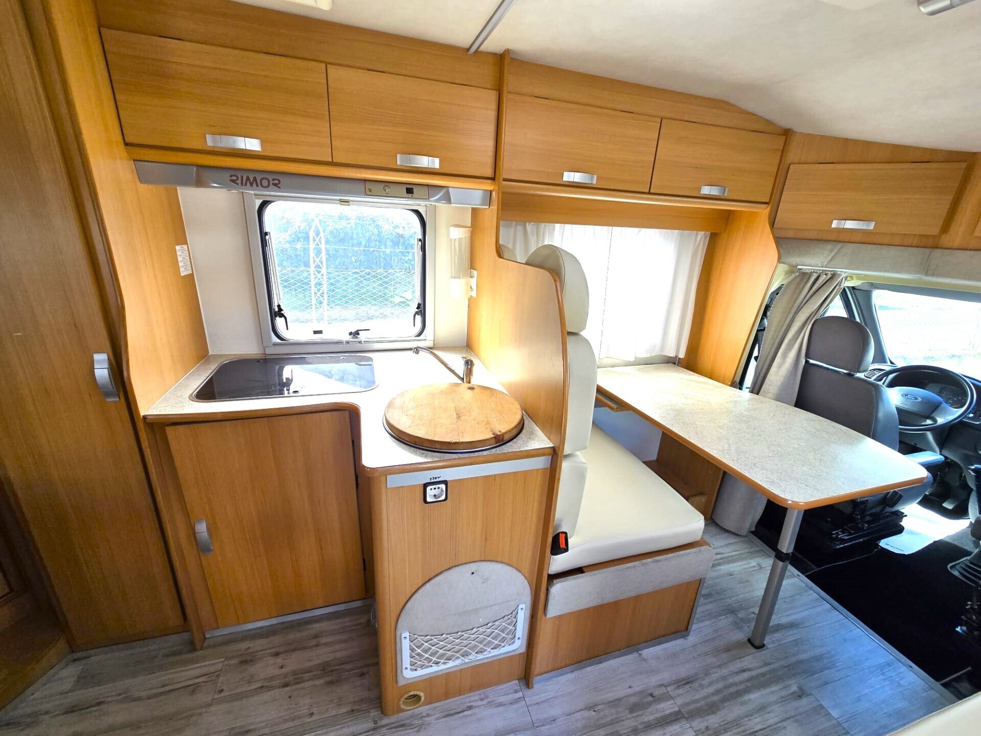 Rimor NG 16 P CAMPER SEMINTEGRALE CON PORTAMOTO