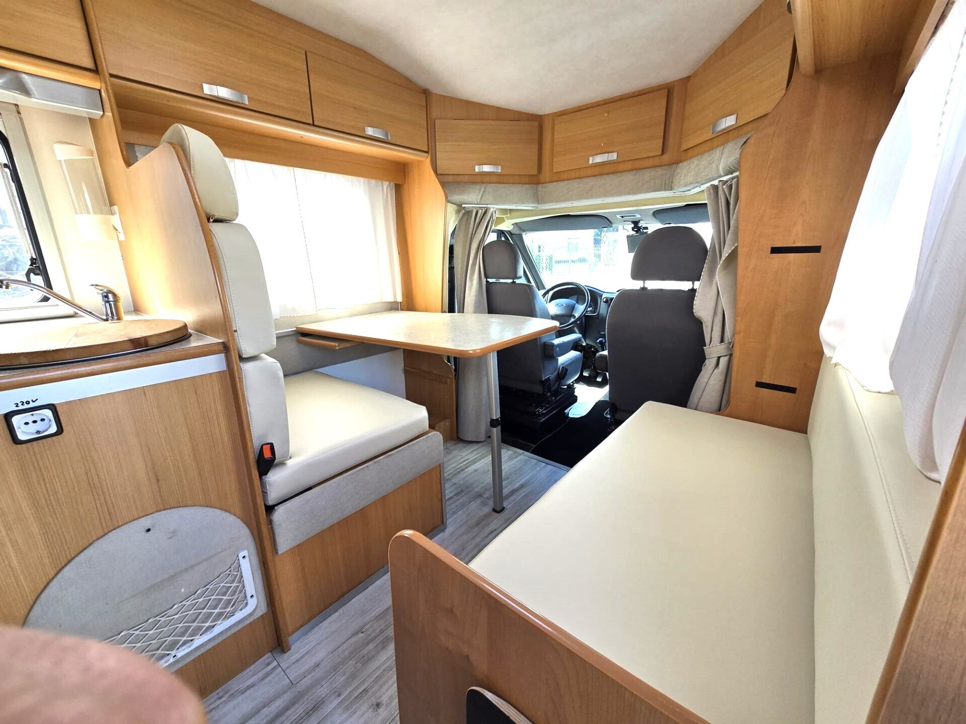 Rimor NG 16 P CAMPER SEMINTEGRALE CON PORTAMOTO