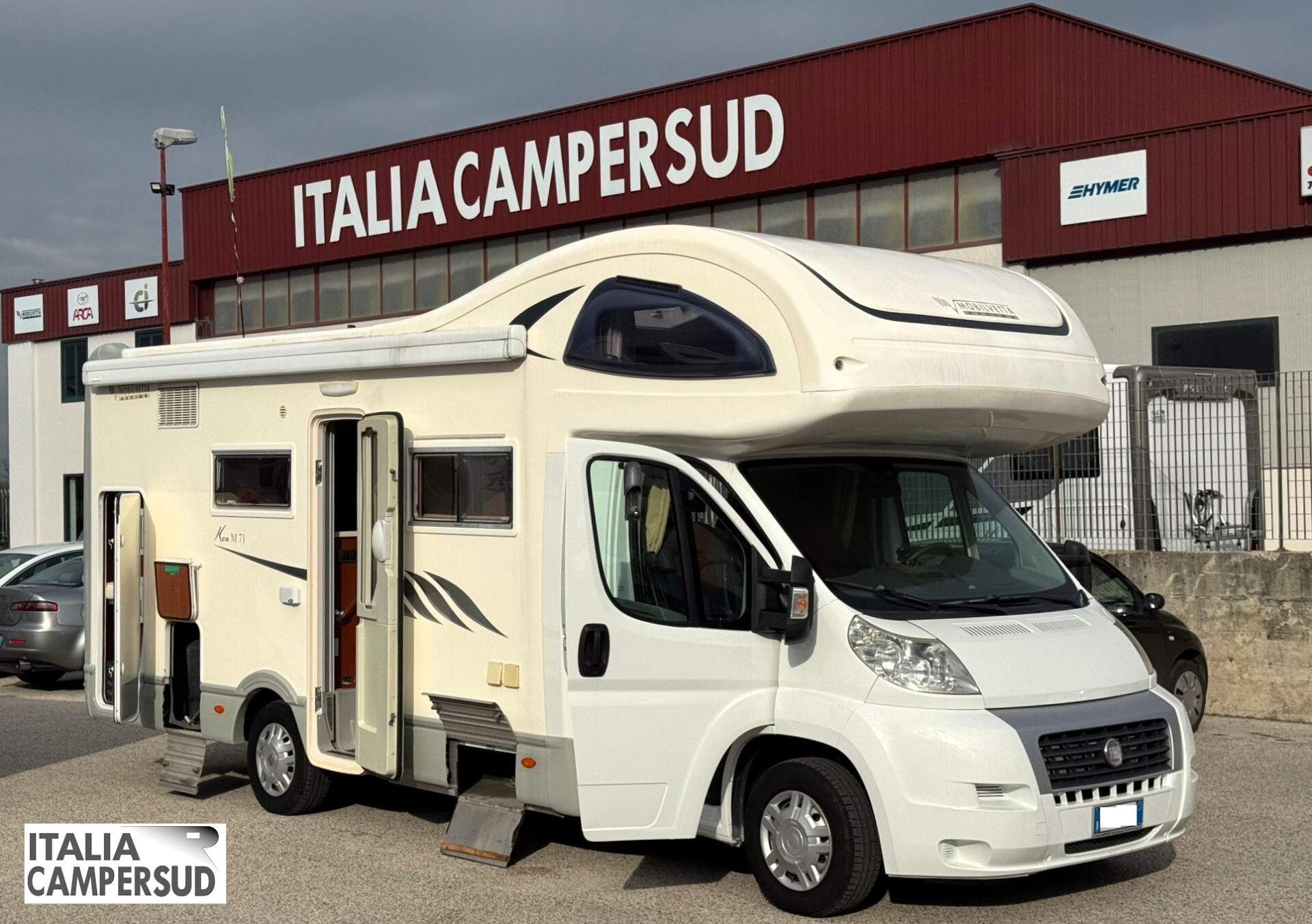 Camper Mobilvetta Kea M71 Mansardato Fiat Ducato D