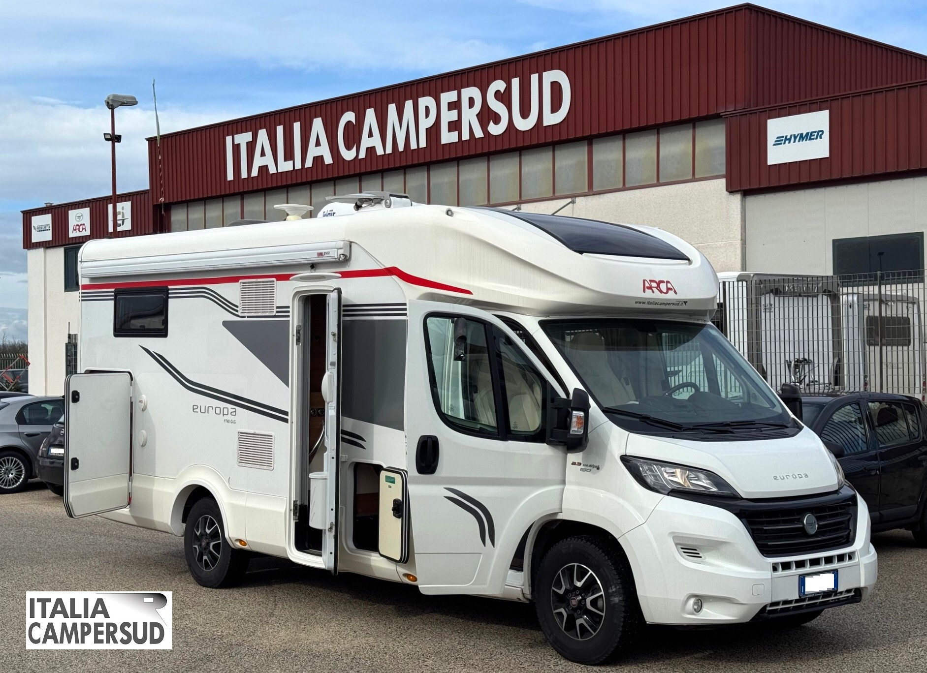 Camper Arca Europa P740 GLG Semintegrale Fiat Duca