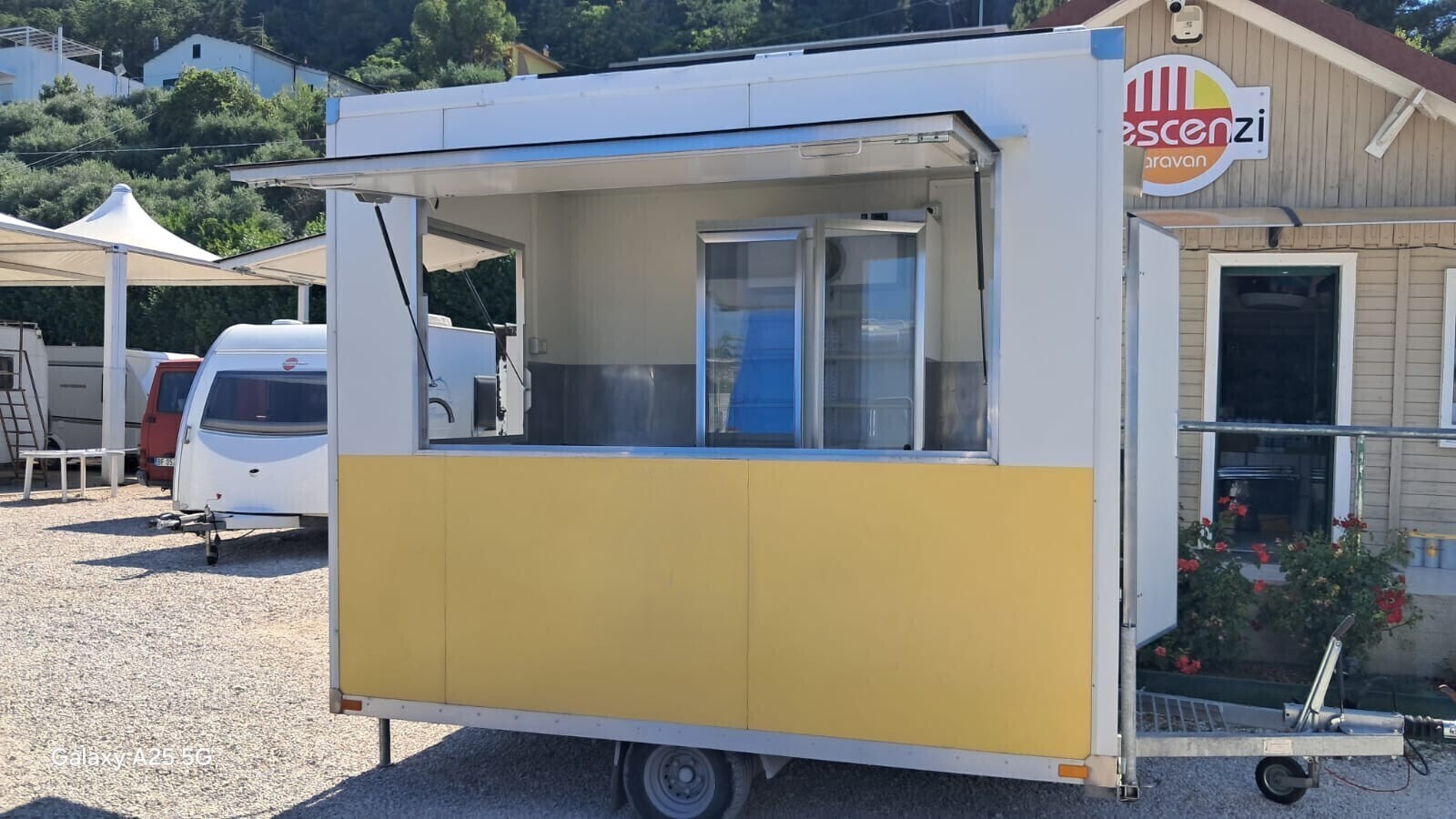 RIMORCHIO CUCINA MOBILE OMOLOGATO
