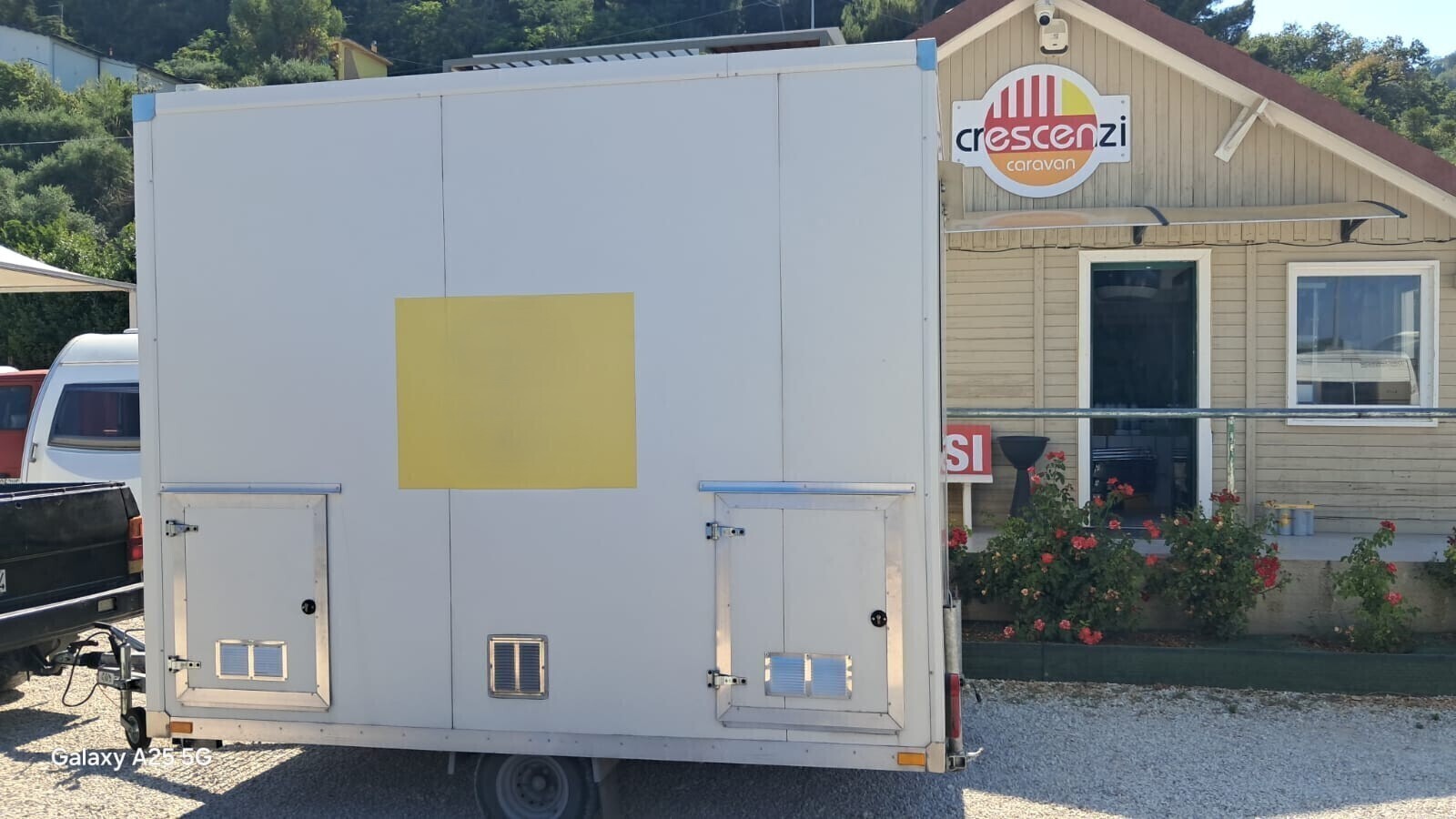 RIMORCHIO CUCINA MOBILE OMOLOGATO