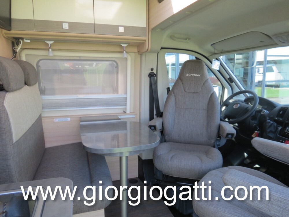 camper puro Bürstner city car c 601 con doppio let