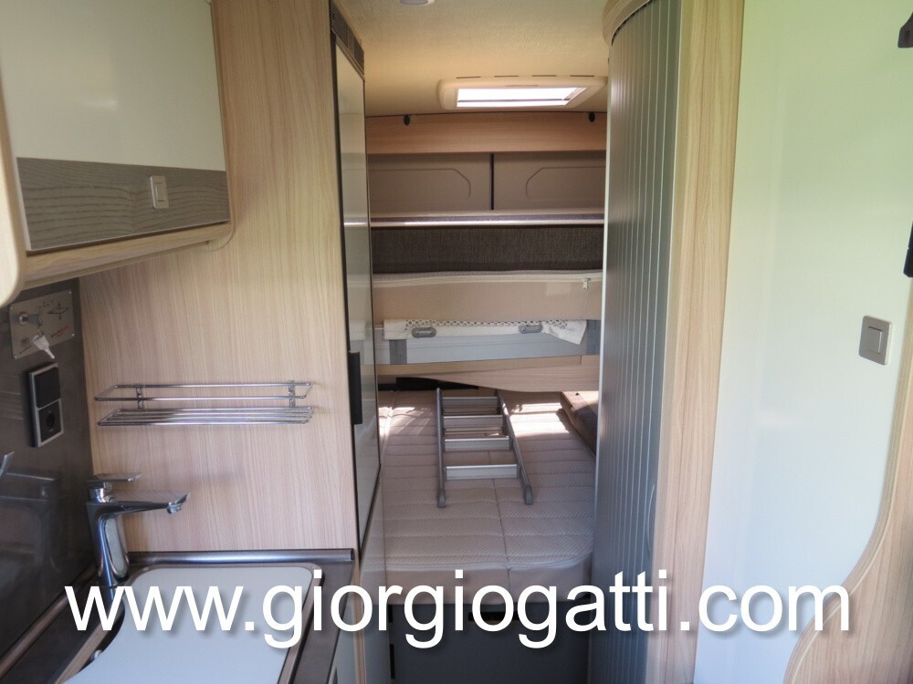 camper puro Bürstner city car c 601 con doppio let