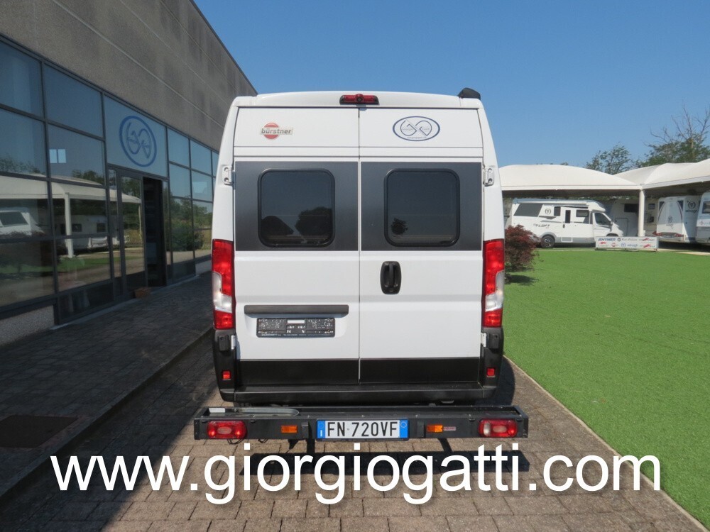 camper puro Bürstner city car c 601 con doppio let