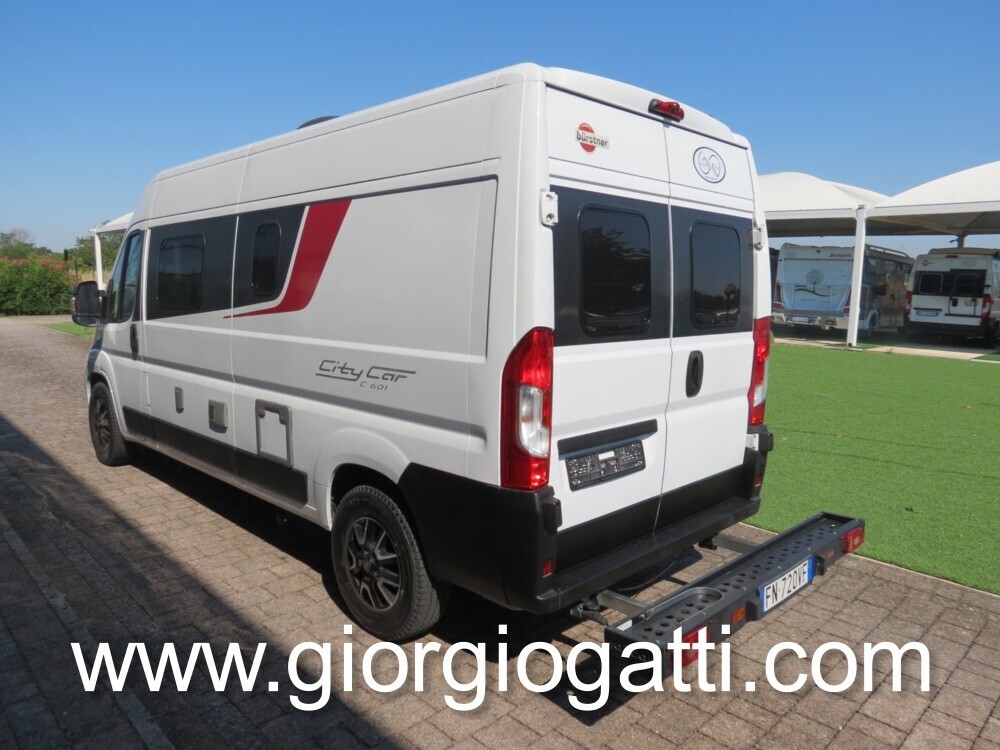 camper puro Bürstner city car c 601 con doppio let