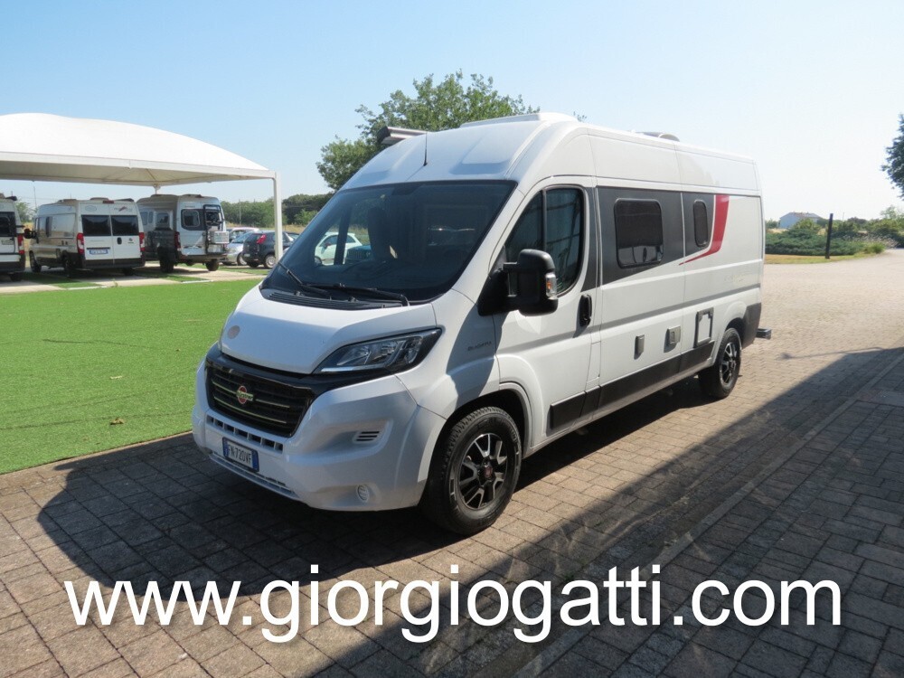 camper puro Bürstner city car c 601 con doppio let