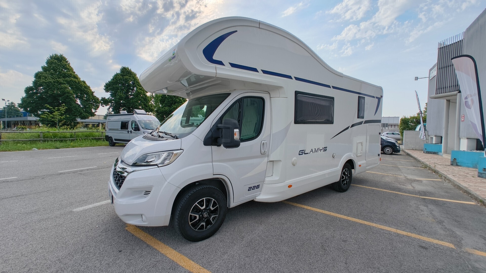 Mclouis GLAMYS 226 CAMPER MANSARDATO (IVA ESPOSTA)