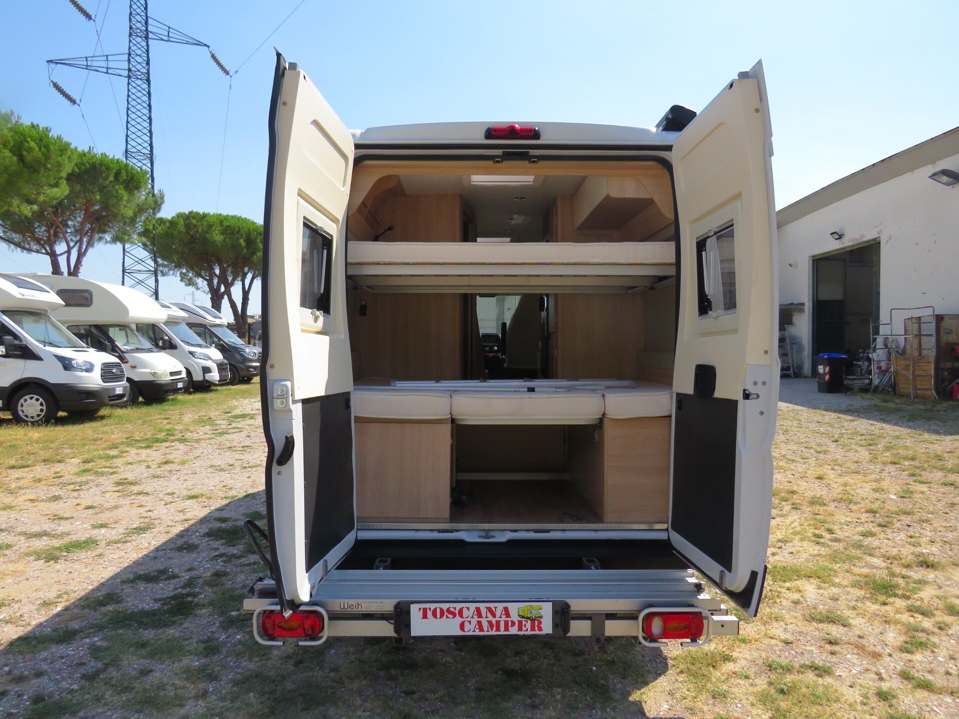 Giottiline Van 60 B con porta moto+Bike