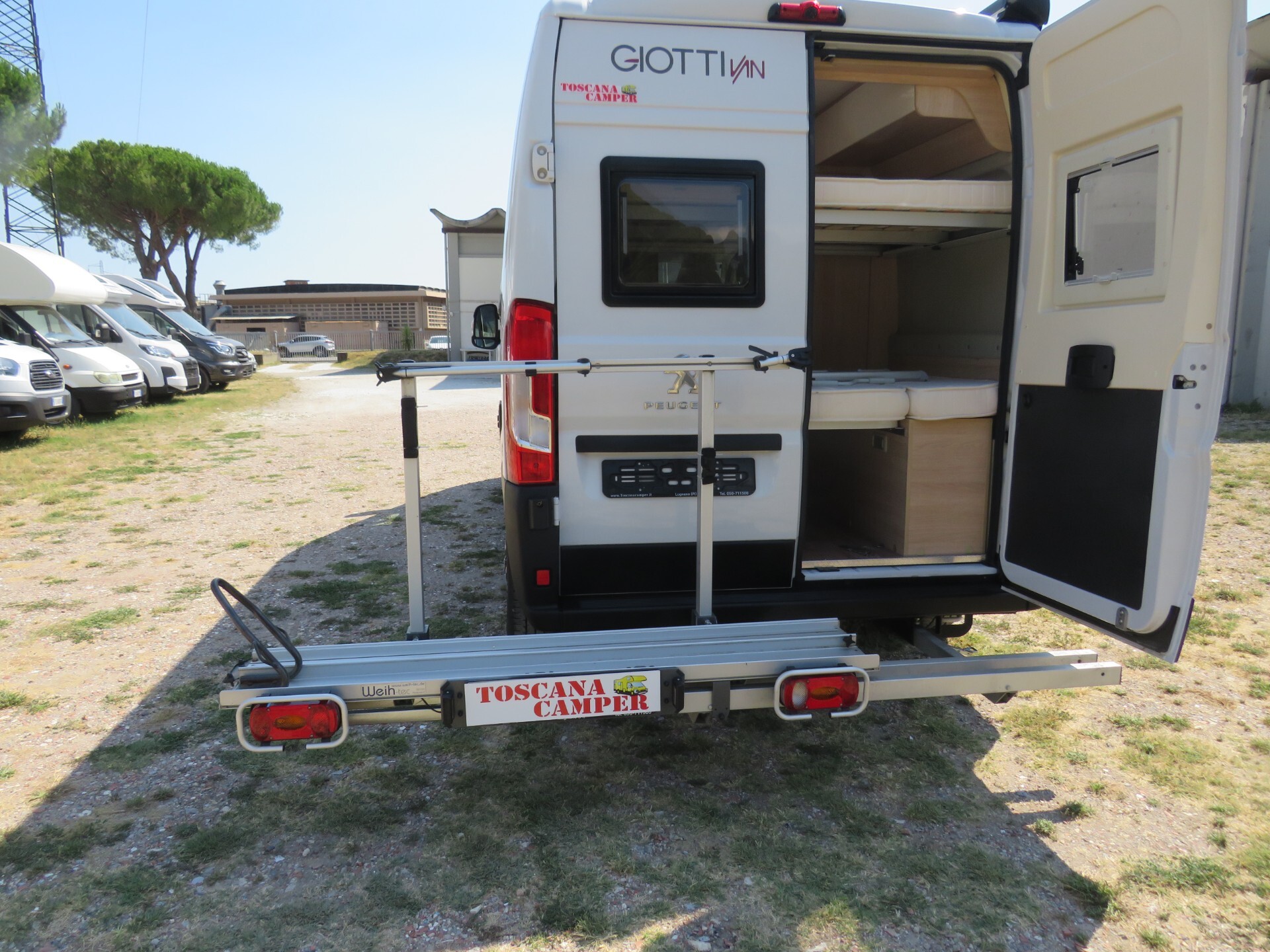 Giottiline Van 60 B con porta moto+Bike