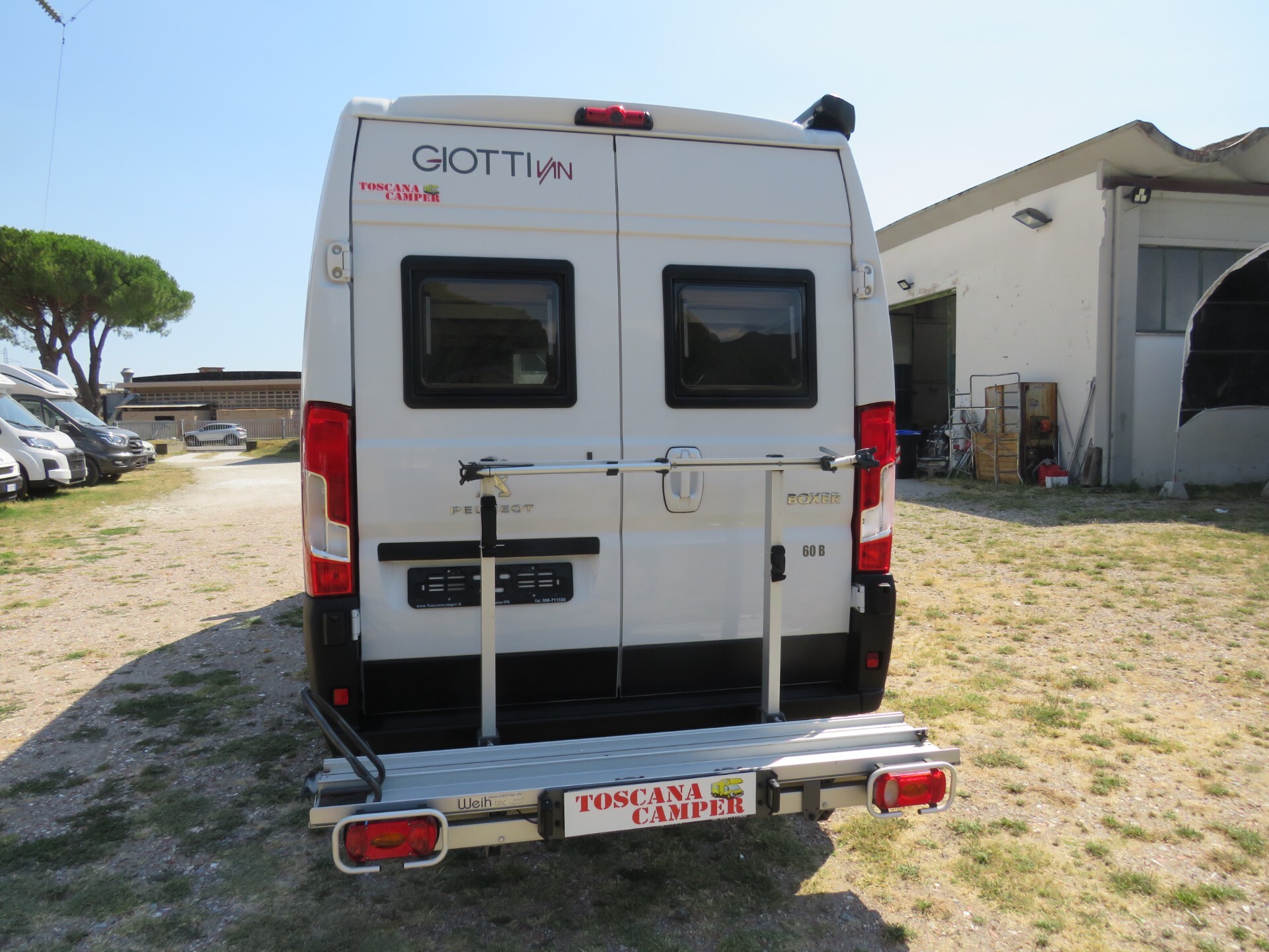 Giottiline Van 60 B con porta moto+Bike