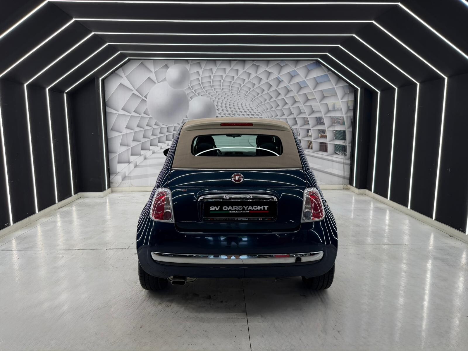 Fiat 500 CABRIO-SPORT-1.2 69CV-KM CERTIFICATI-12 MESI GARANZIA-PERMUTE – foto 6