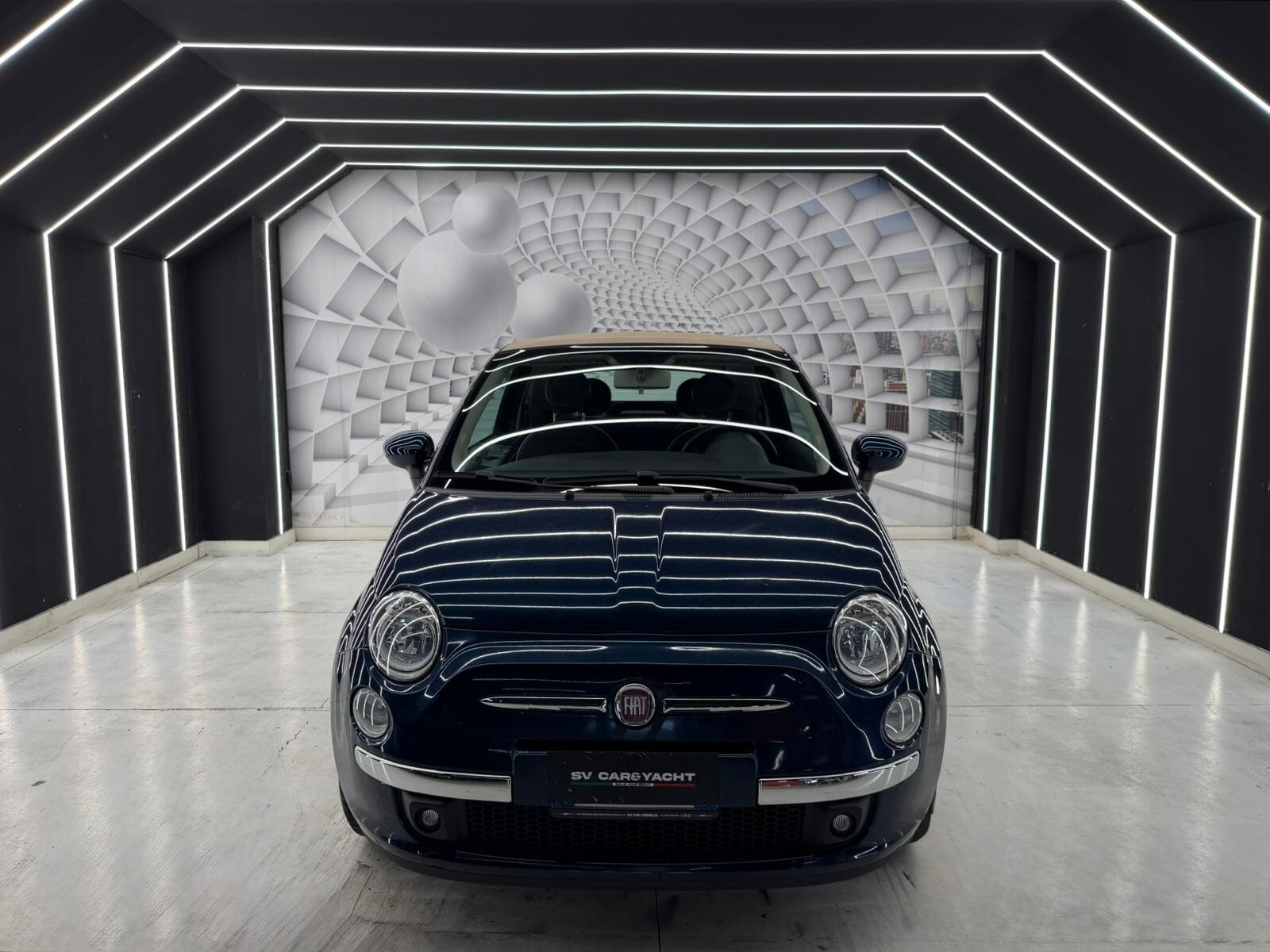 Fiat 500 CABRIO-SPORT-1.2 69CV-KM CERTIFICATI-12 MESI GARANZIA-PERMUTE – foto 7