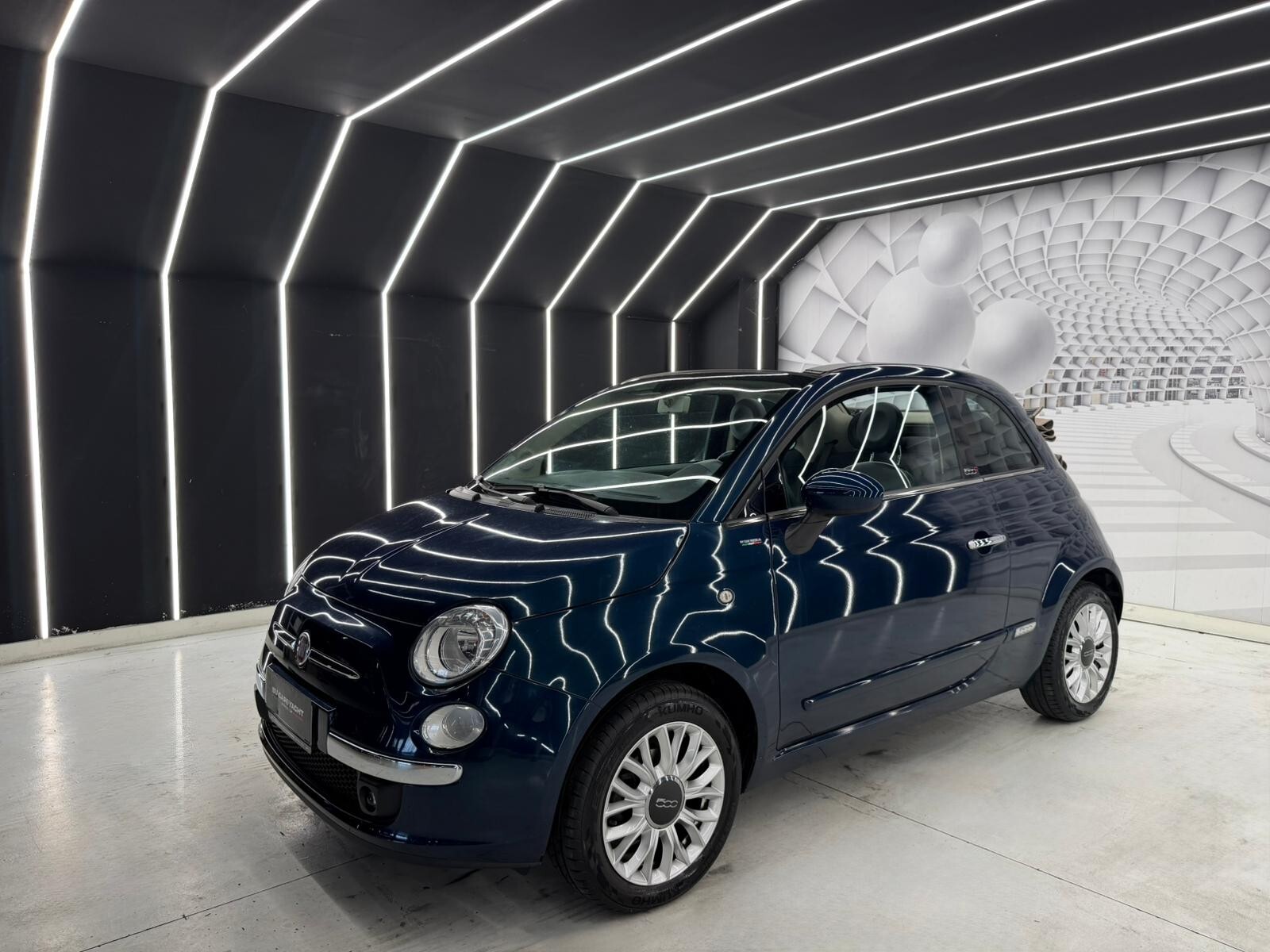 Fiat 500 CABRIO-SPORT-1.2 69CV-KM CERTIFICATI-12 MESI GARANZIA-PERMUTE – foto 8