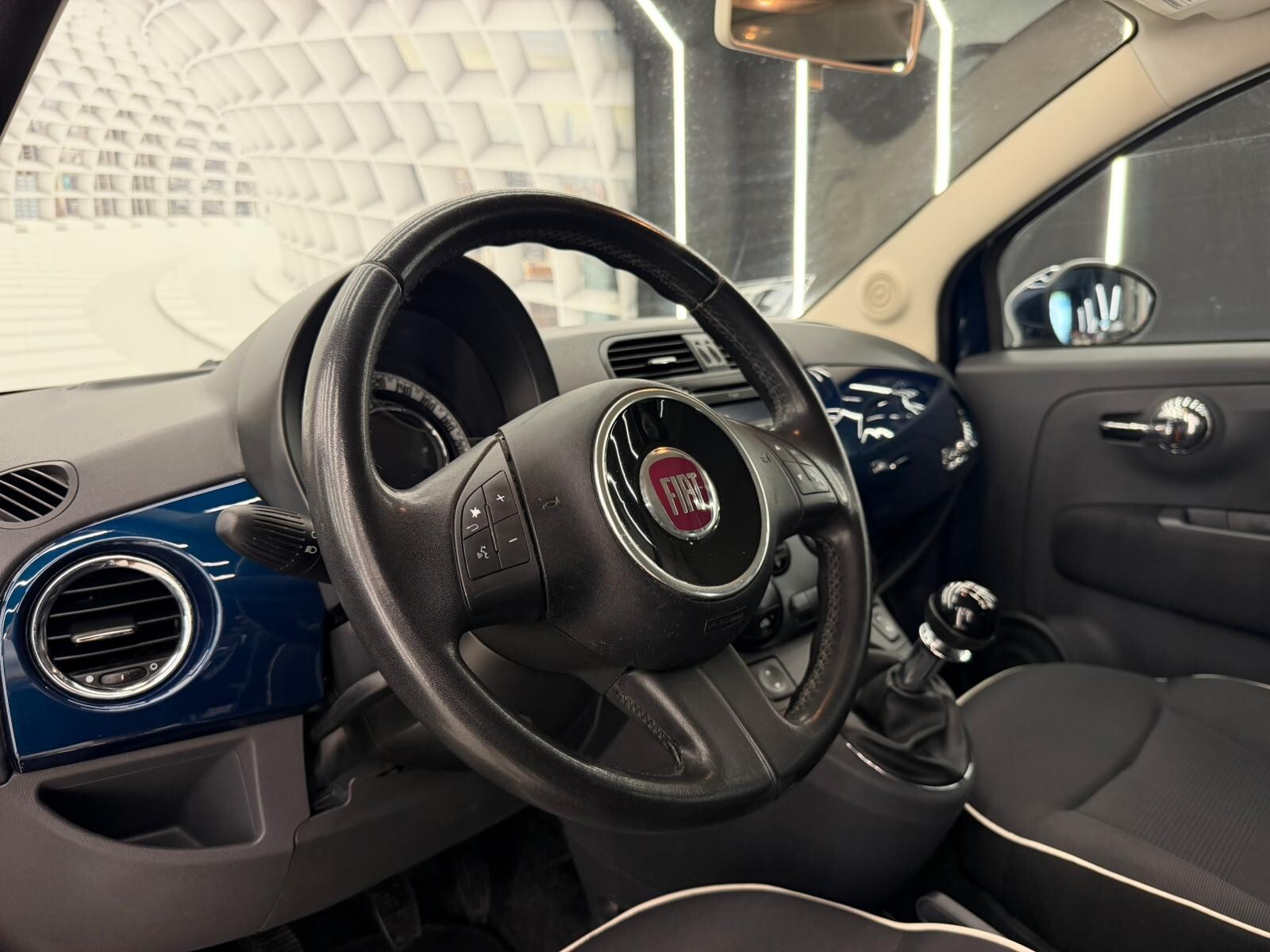 Fiat 500 CABRIO-SPORT-1.2 69CV-KM CERTIFICATI-12 MESI GARANZIA-PERMUTE – foto 17