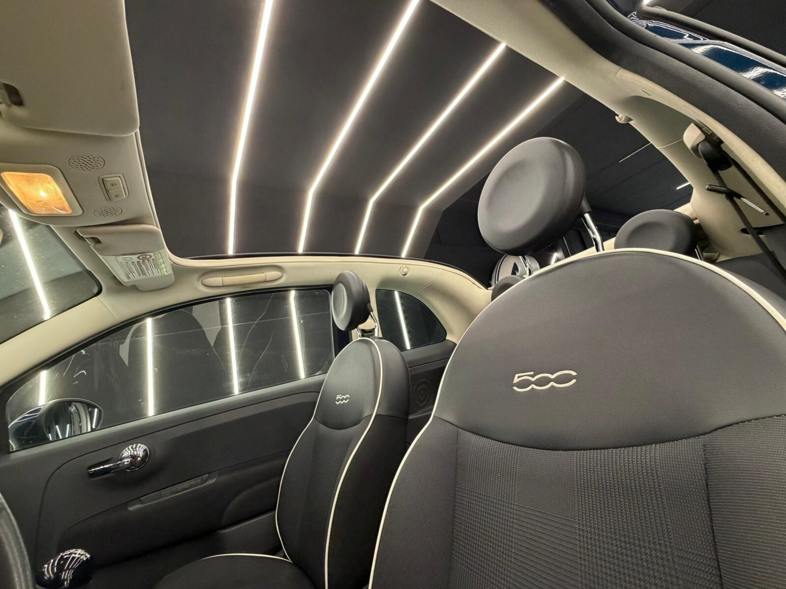 Fiat 500 CABRIO-SPORT-1.2 69CV-KM CERTIFICATI-12 MESI GARANZIA-PERMUTE – foto 18