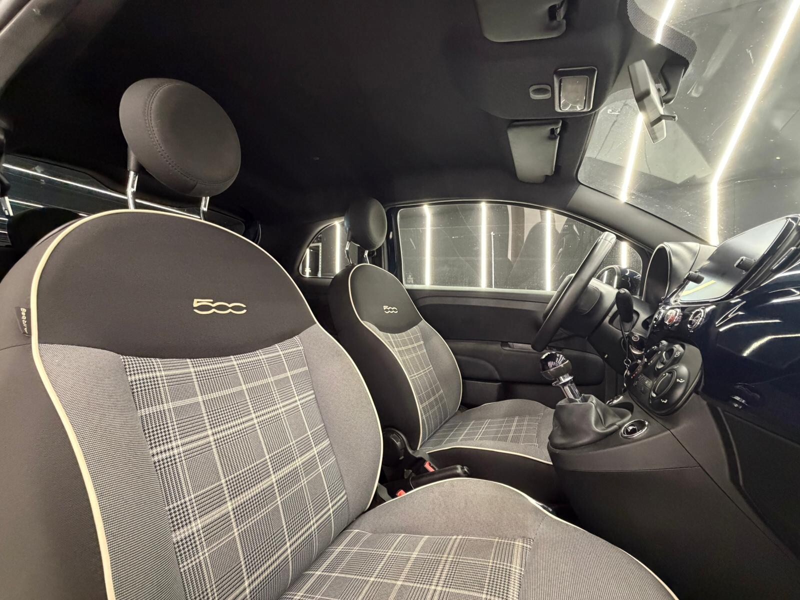 Fiat 500 C 1.0 Hybrid Lounge-70CV-KM CERTIFICATI-12 MESI GARANZIA-PERMUTE &ndash; foto 9