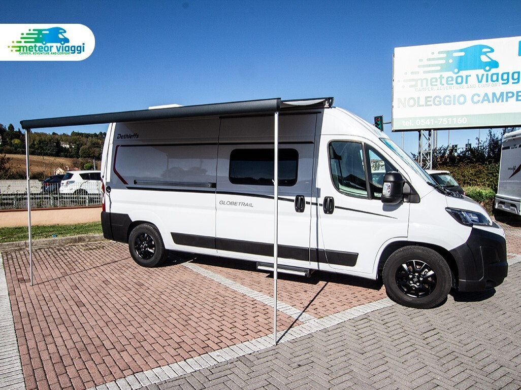 Camper puro Van 2 posti Dethleffs Globetrail 600