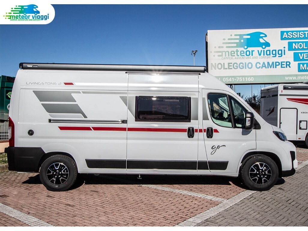Camper puro Van 2 posti Roller Team Livingstone GO