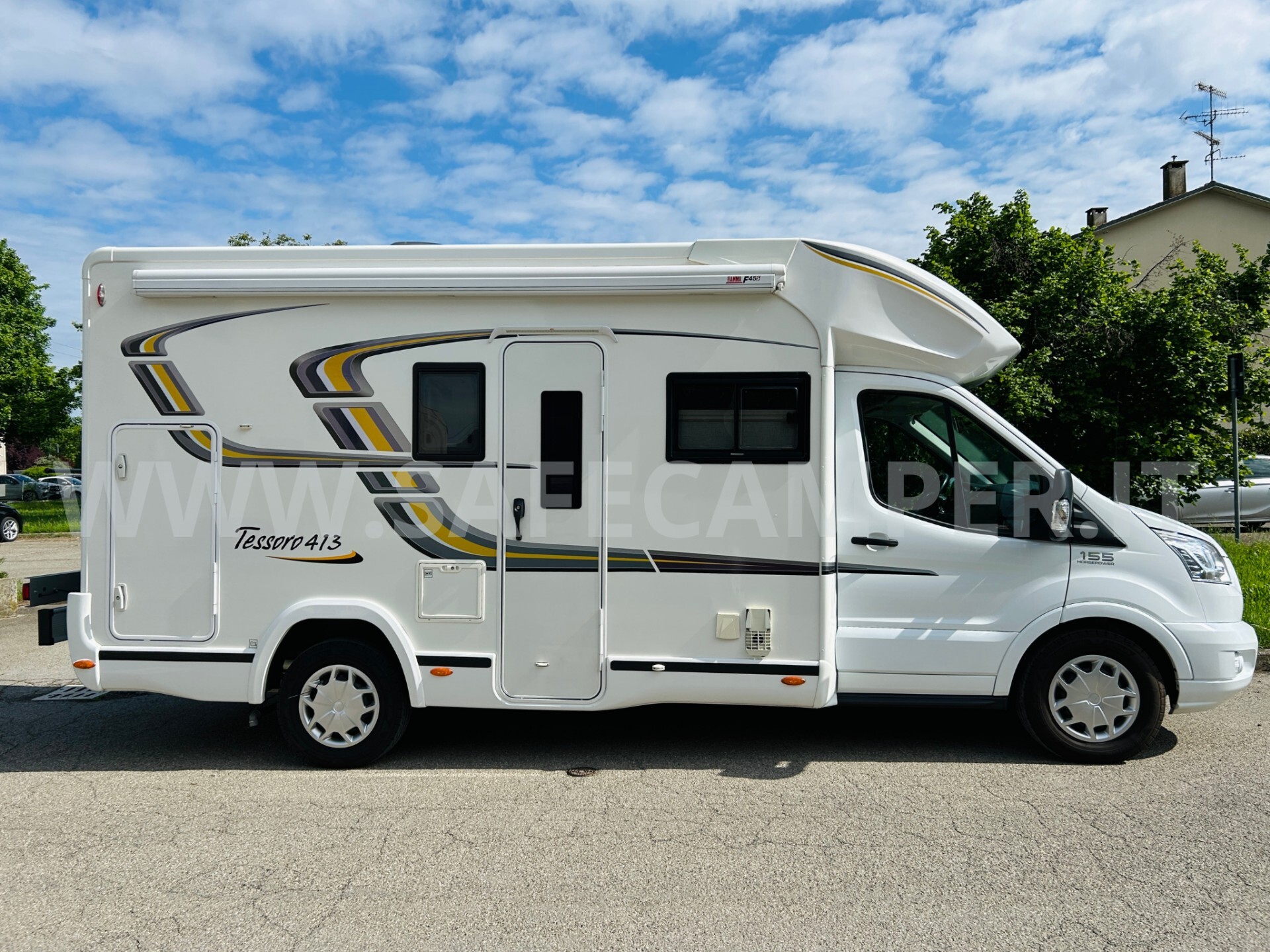 Semintegrale Benimar Tessoro 413 4 posti letto