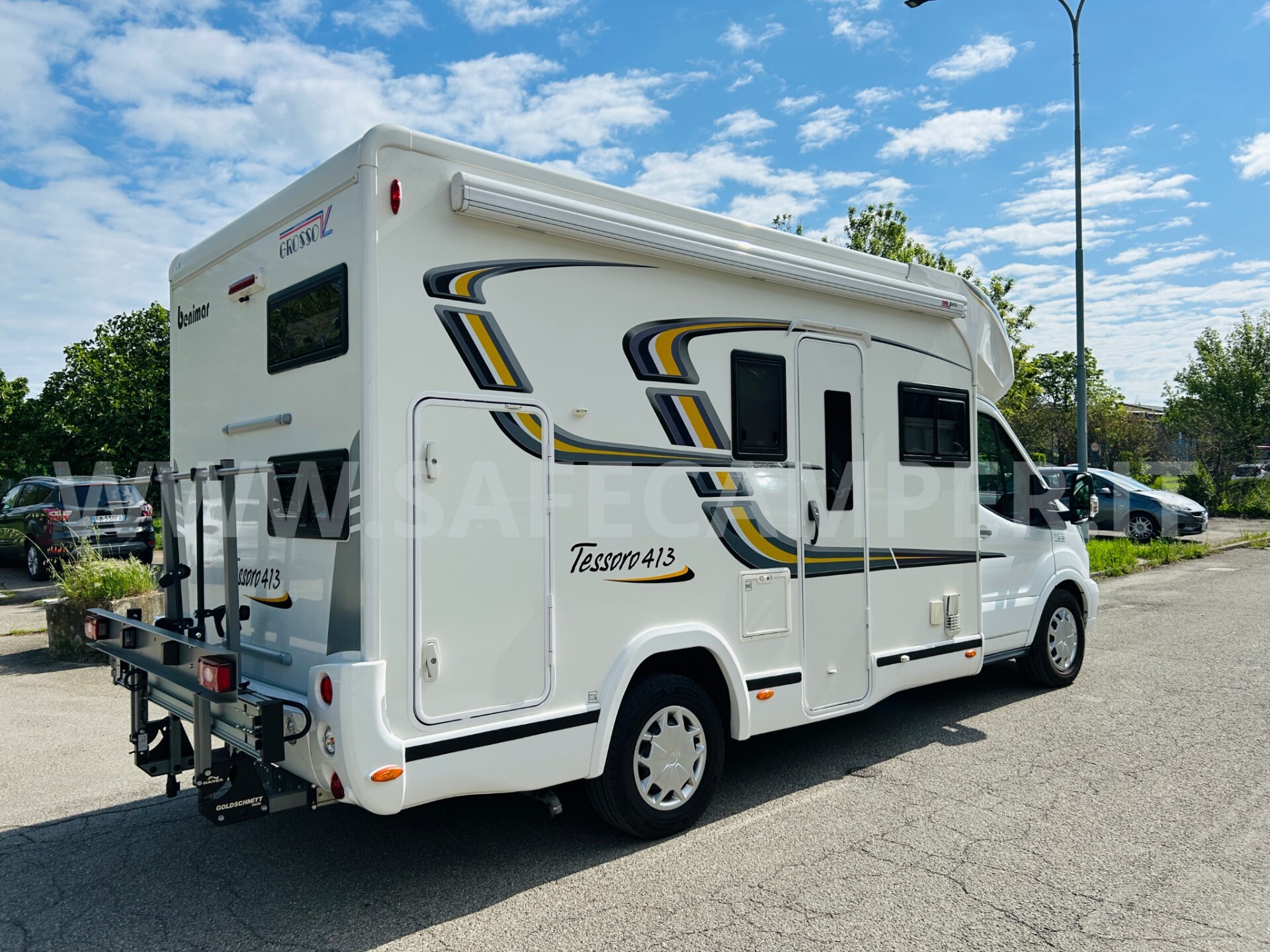 Semintegrale Benimar Tessoro 413 4 posti letto
