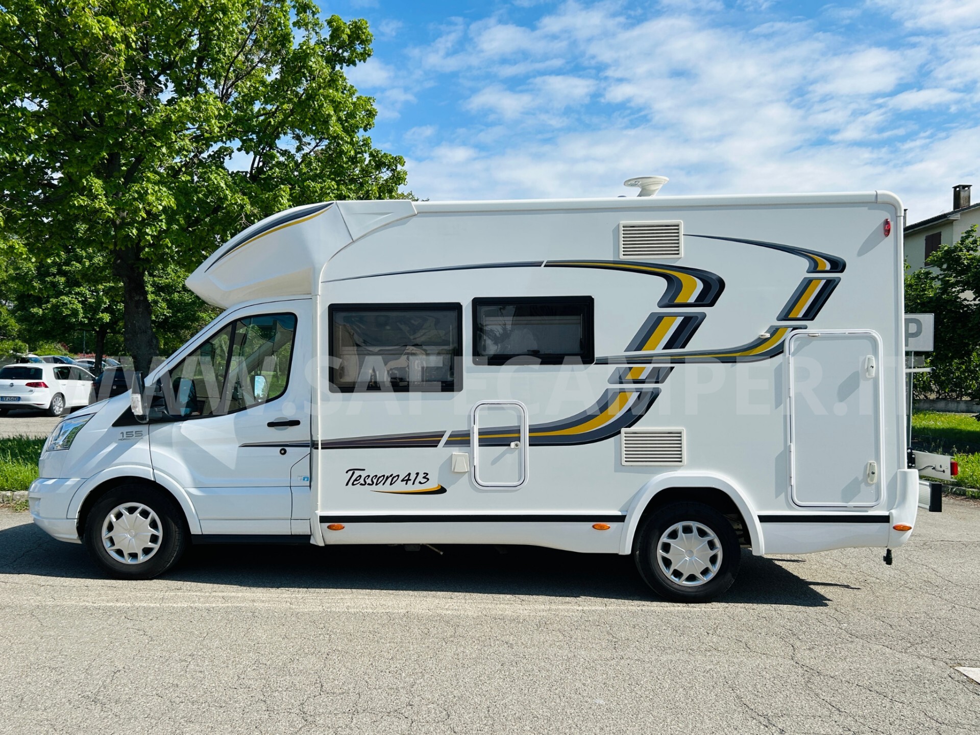 Semintegrale Benimar Tessoro 413 4 posti letto