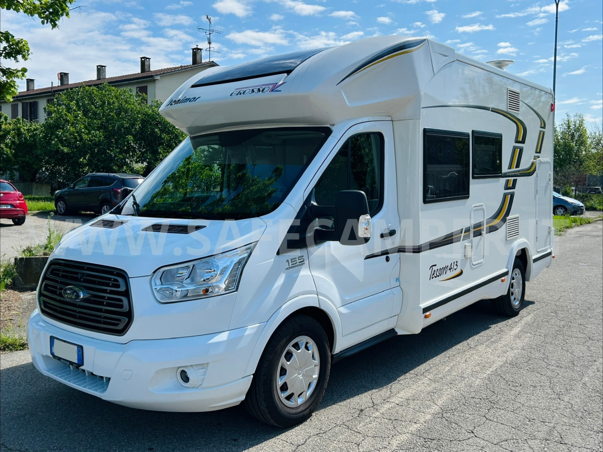 Semintegrale Benimar Tessoro 413 4 posti letto