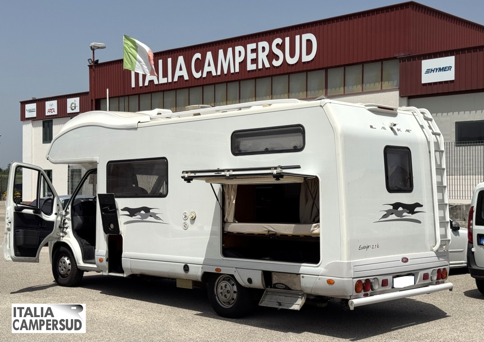 Camper Laika Ecovip 2.1K Mansardato Fiat Del 2002