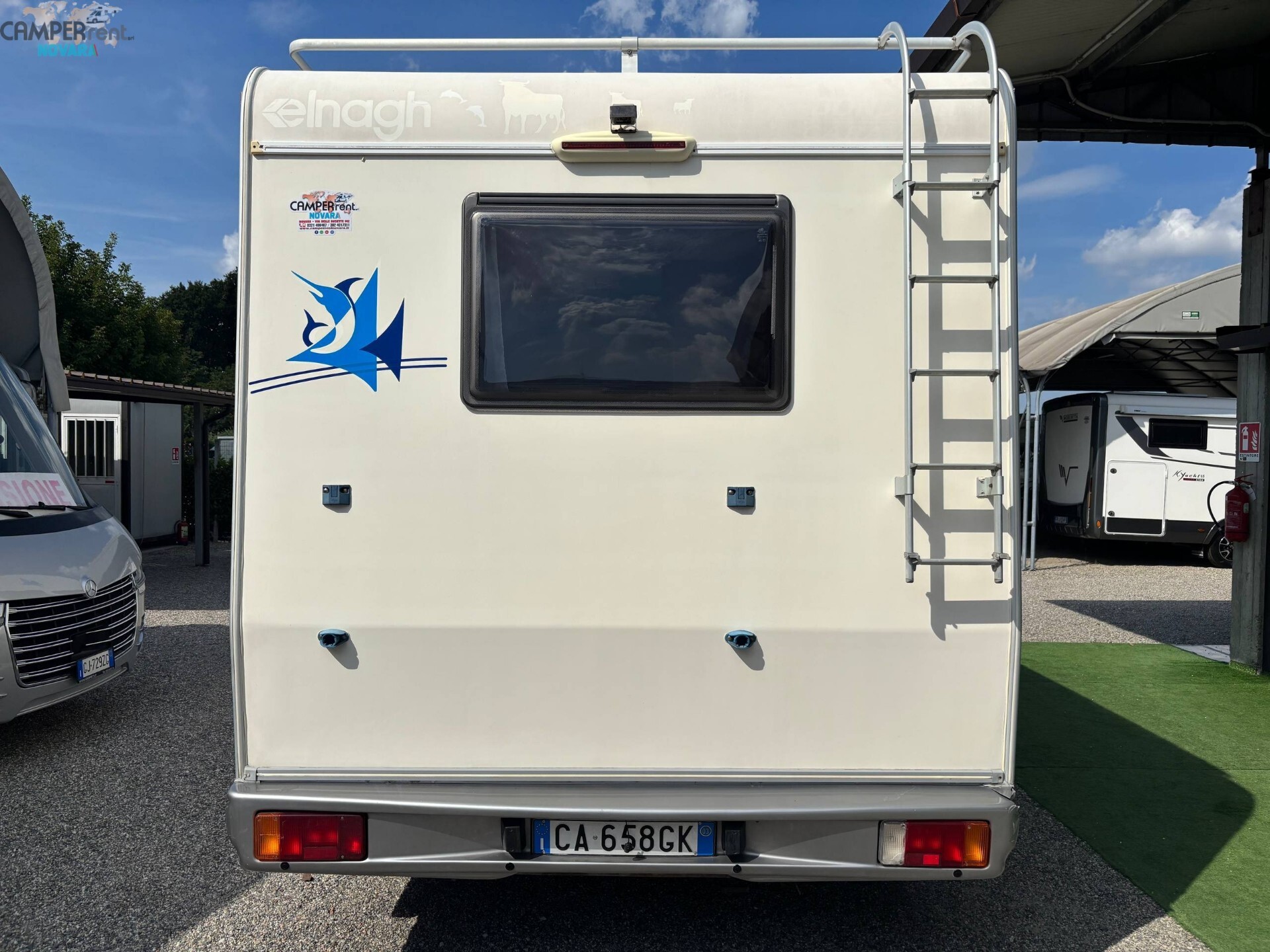 ELNAGH MARLIN 66 G- Mansardato con letto matrimoni