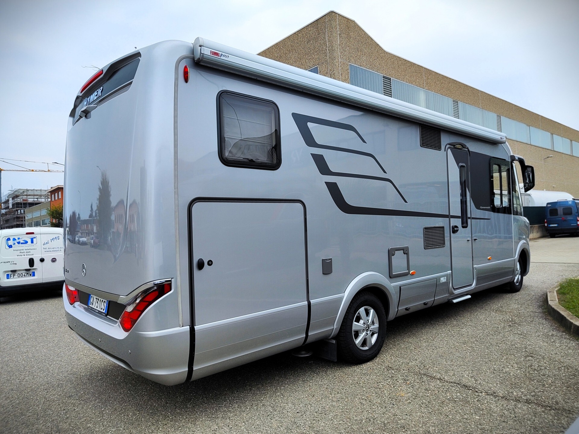 Hymer/eriba BML-I 780 - Motorhome letti gemelli