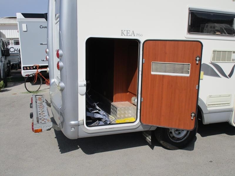 Mobilvetta Kea P60 con garage, corto 6,20m - 2010