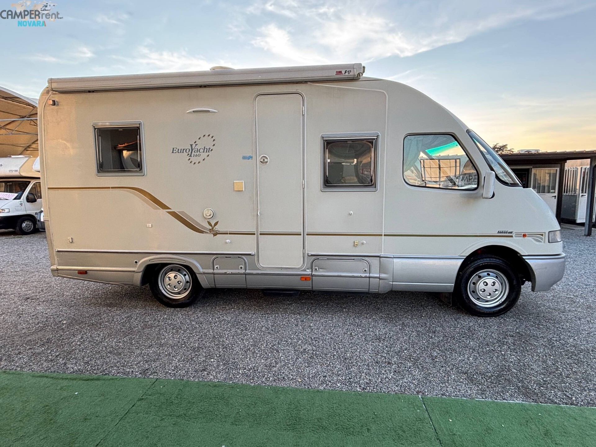 MOBILVETTA EURO YACHT 140 - motorhome con letto al
