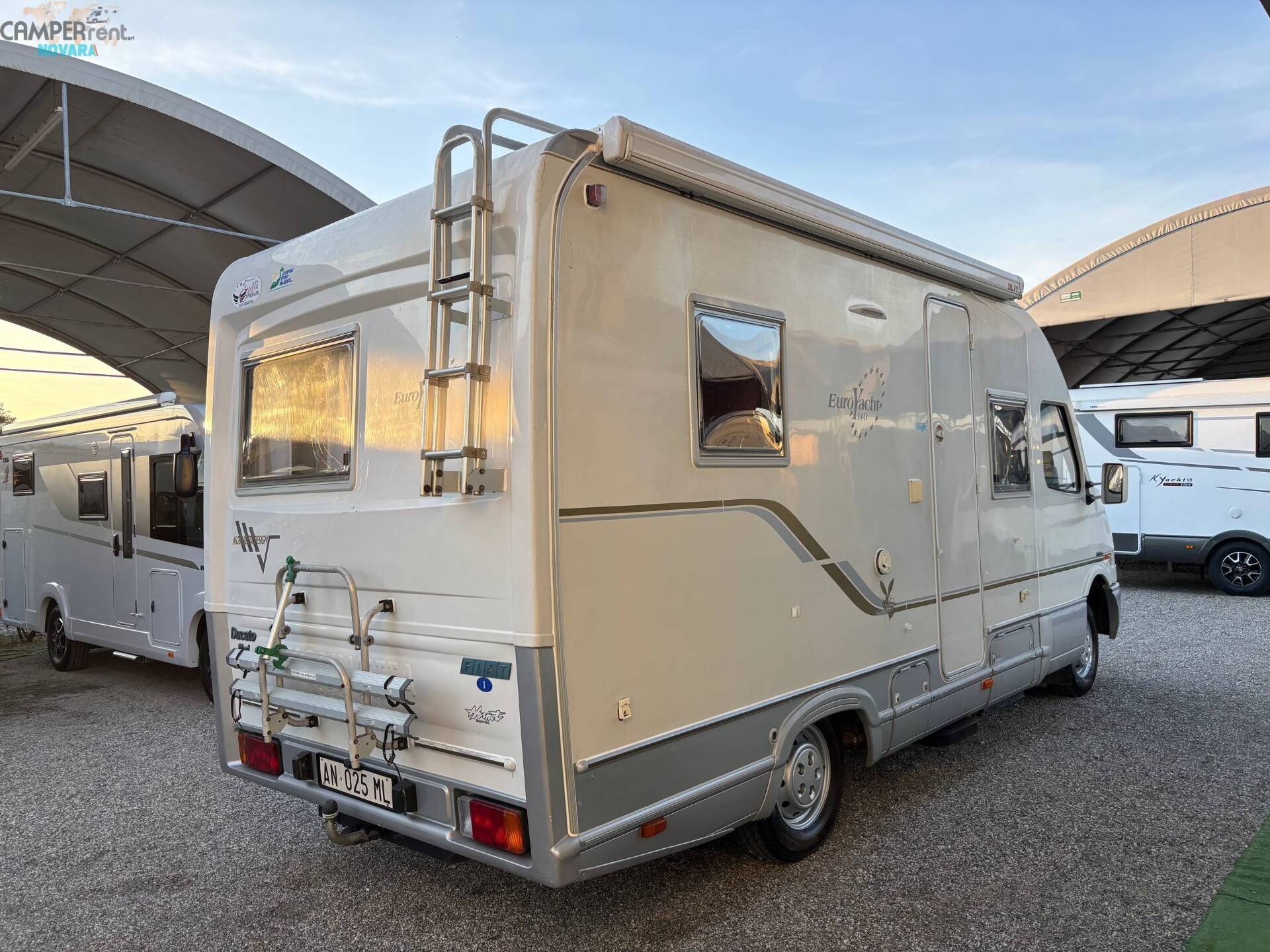MOBILVETTA EURO YACHT 140 - motorhome con letto al