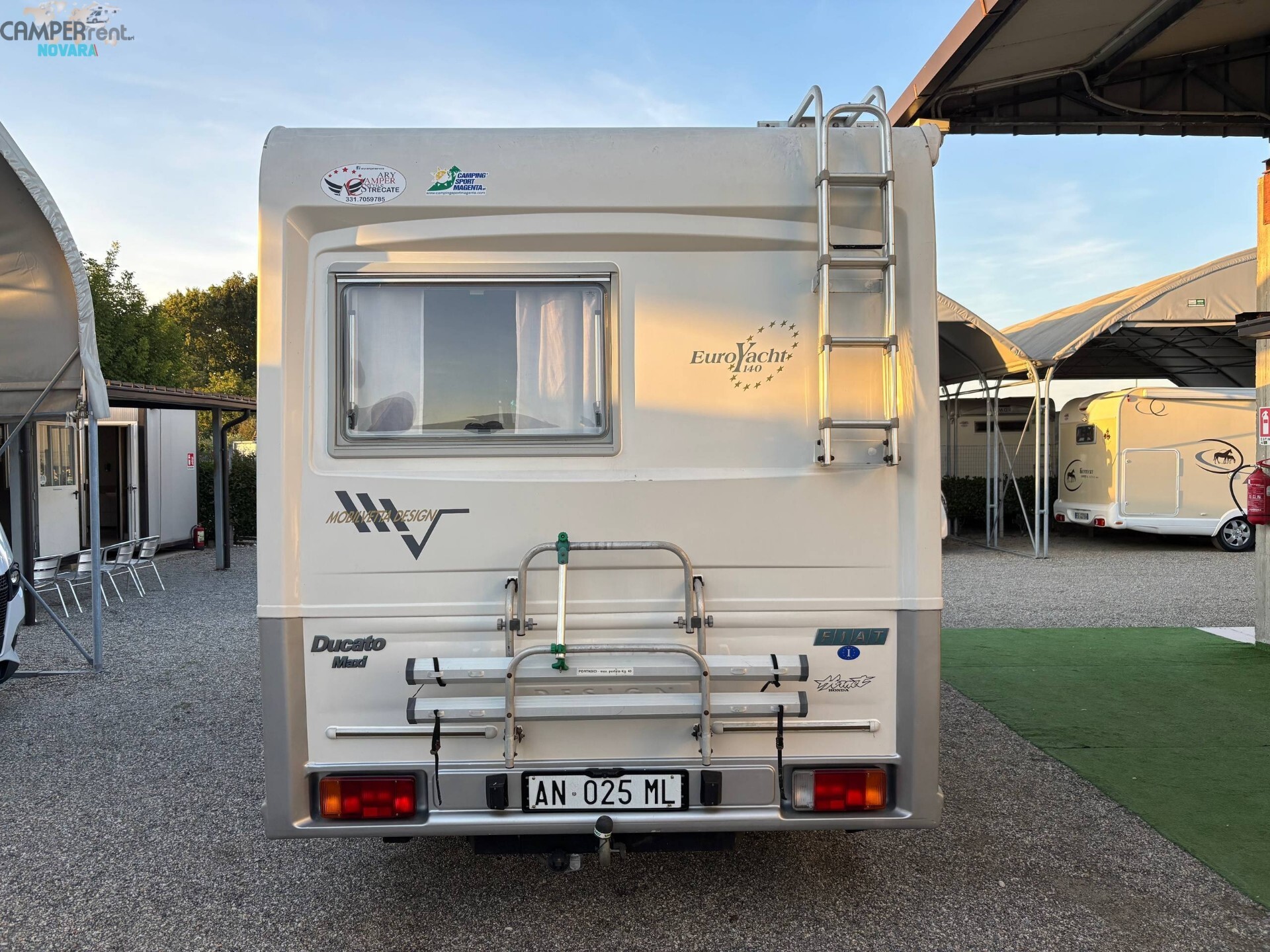MOBILVETTA EURO YACHT 140 - motorhome con letto al